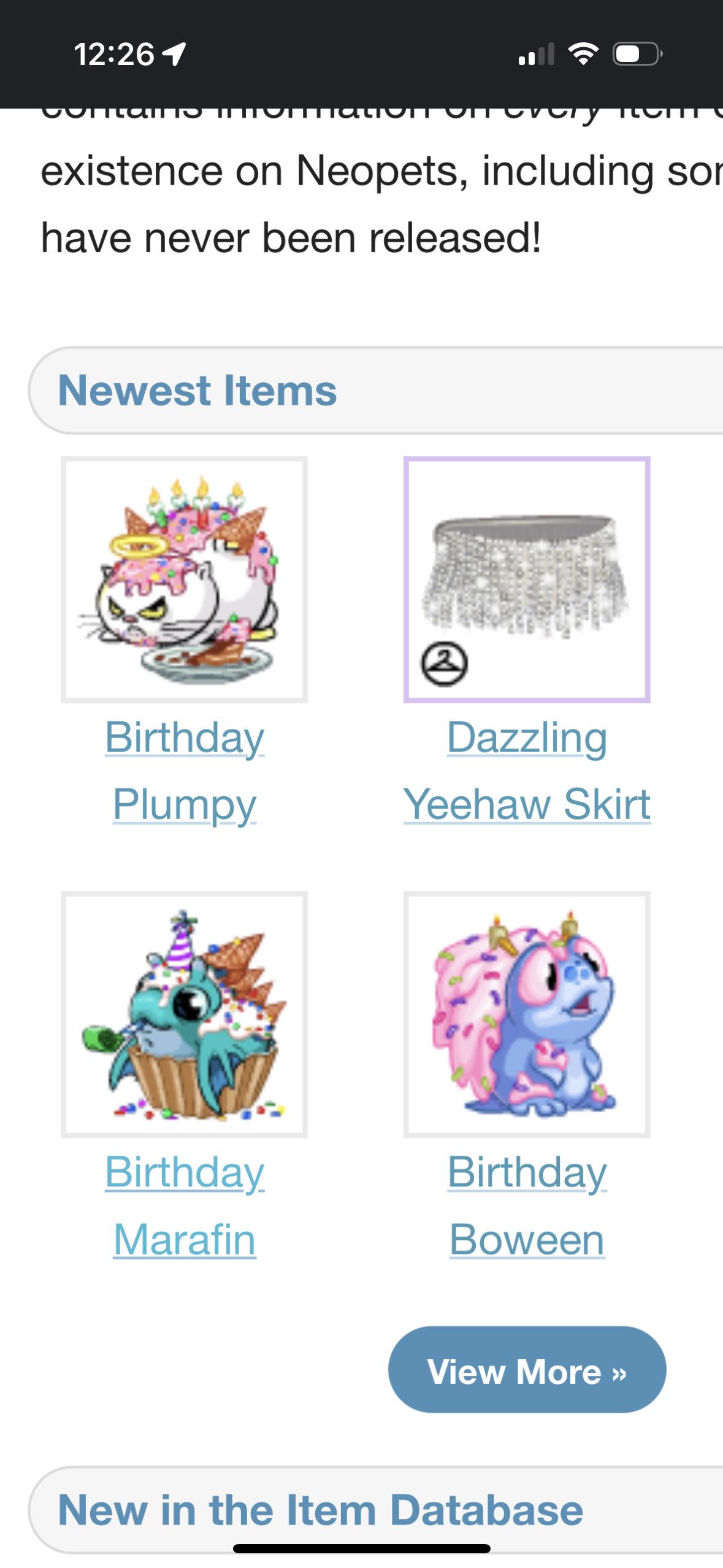 BIRTHDAY PETPETS! I did NOT see these ones earlier! Crying. r/neopets