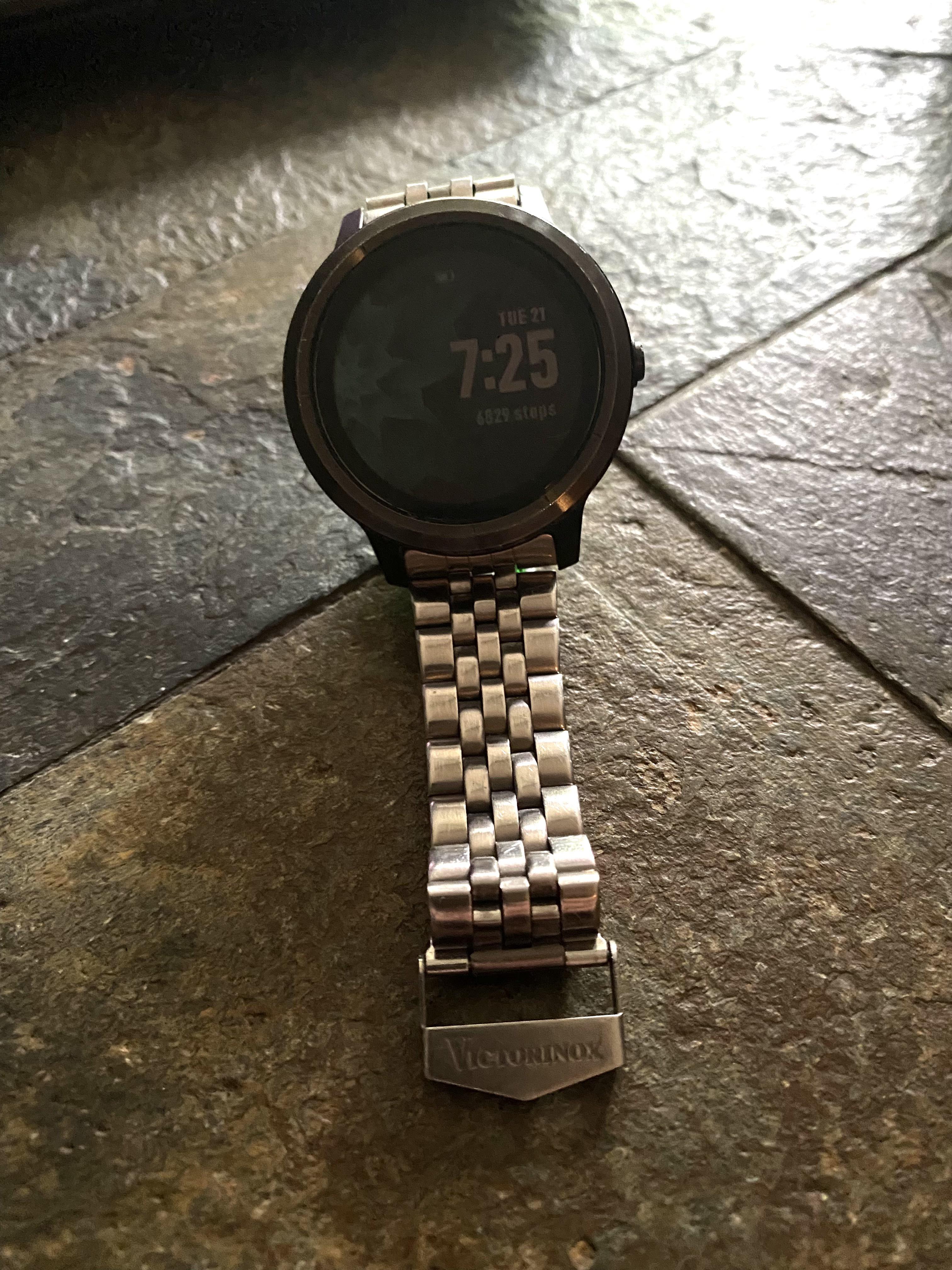 Long lasting watch band! victorinox