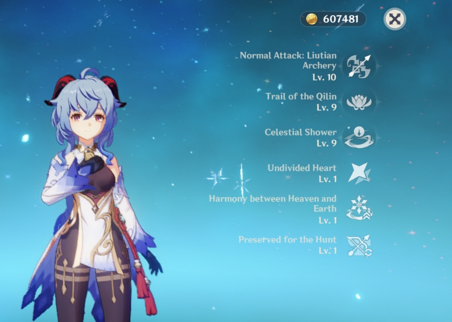 Finally had enogh boss mats! Ganyu Supremacy! r/Ganyu