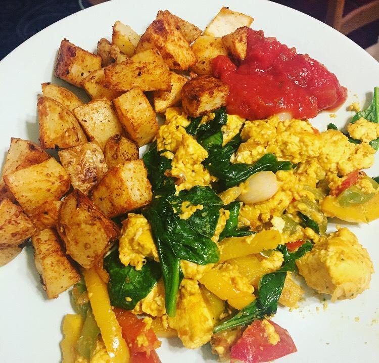 goto tofu scramble! r/veganrecipes