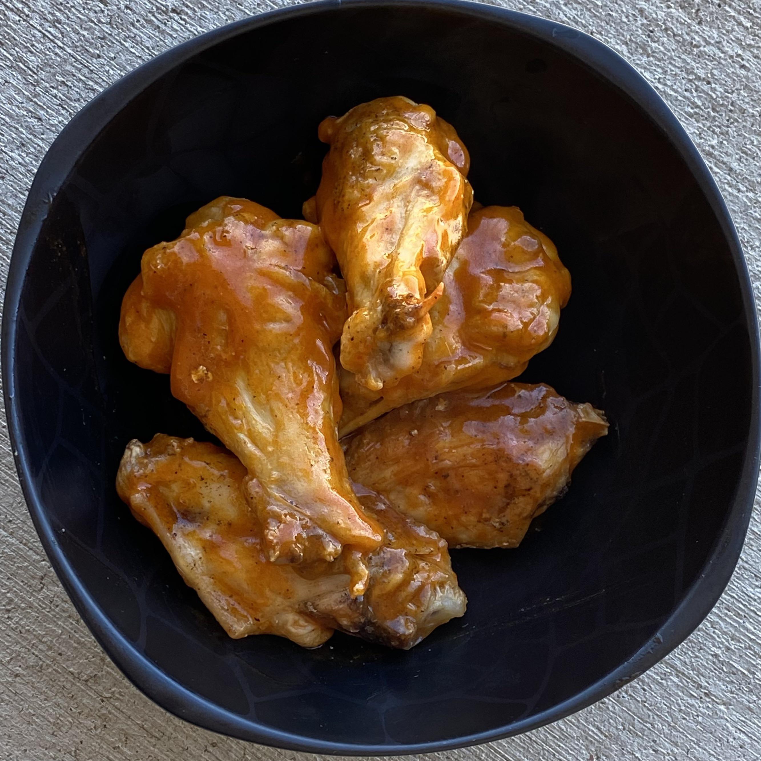 Some air fried Buffalo wings I made! FoodPorn