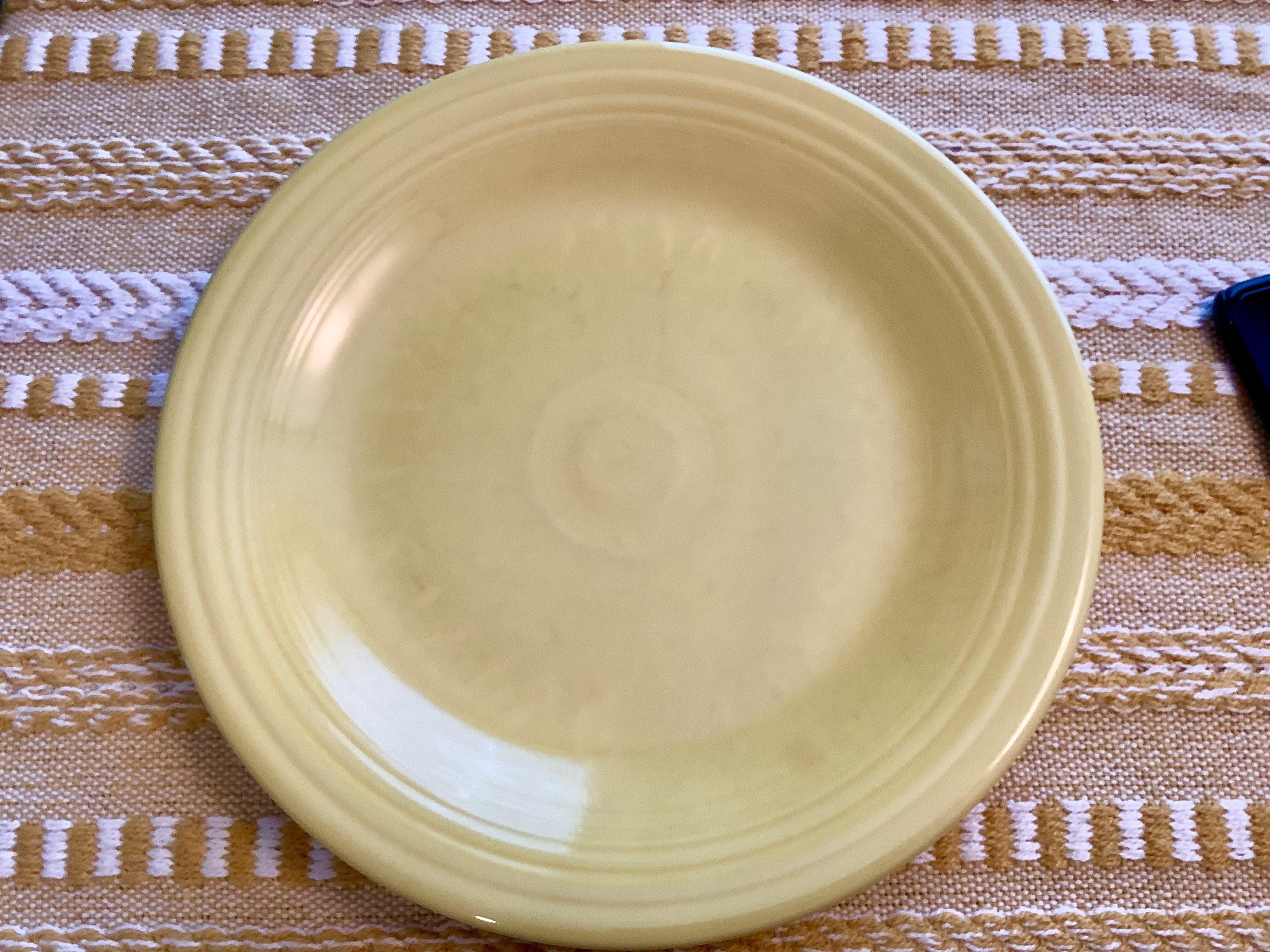 How to clean? Greyish haze and a few cutlery marks... r/Fiestaware