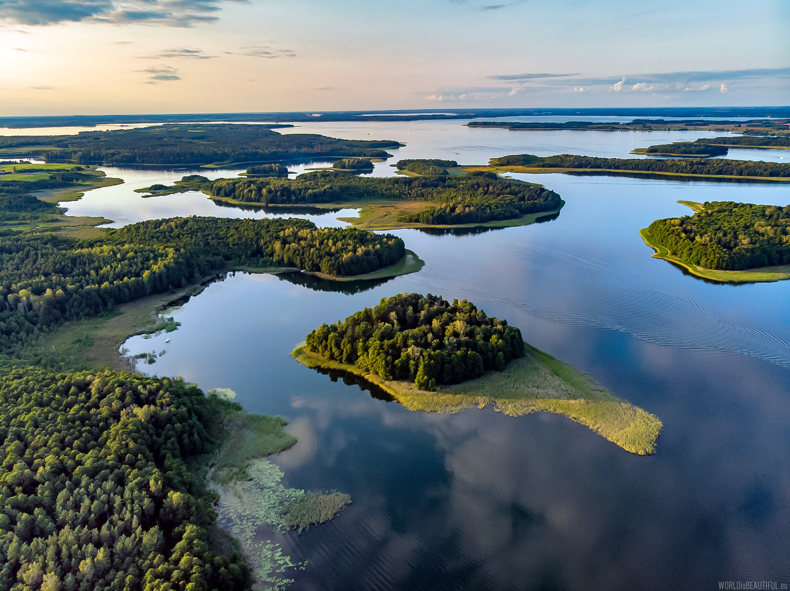 Masuria is a region in northern Poland, famous for its 2,000 lakes. r