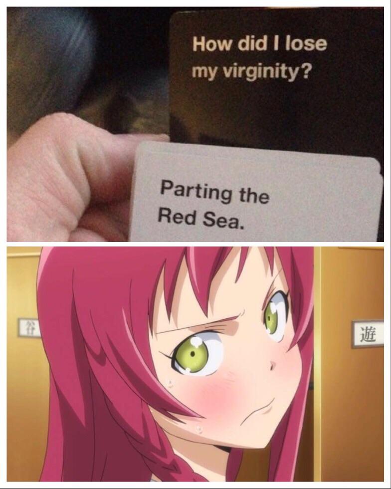 the drapes match the carpet r/Animemes