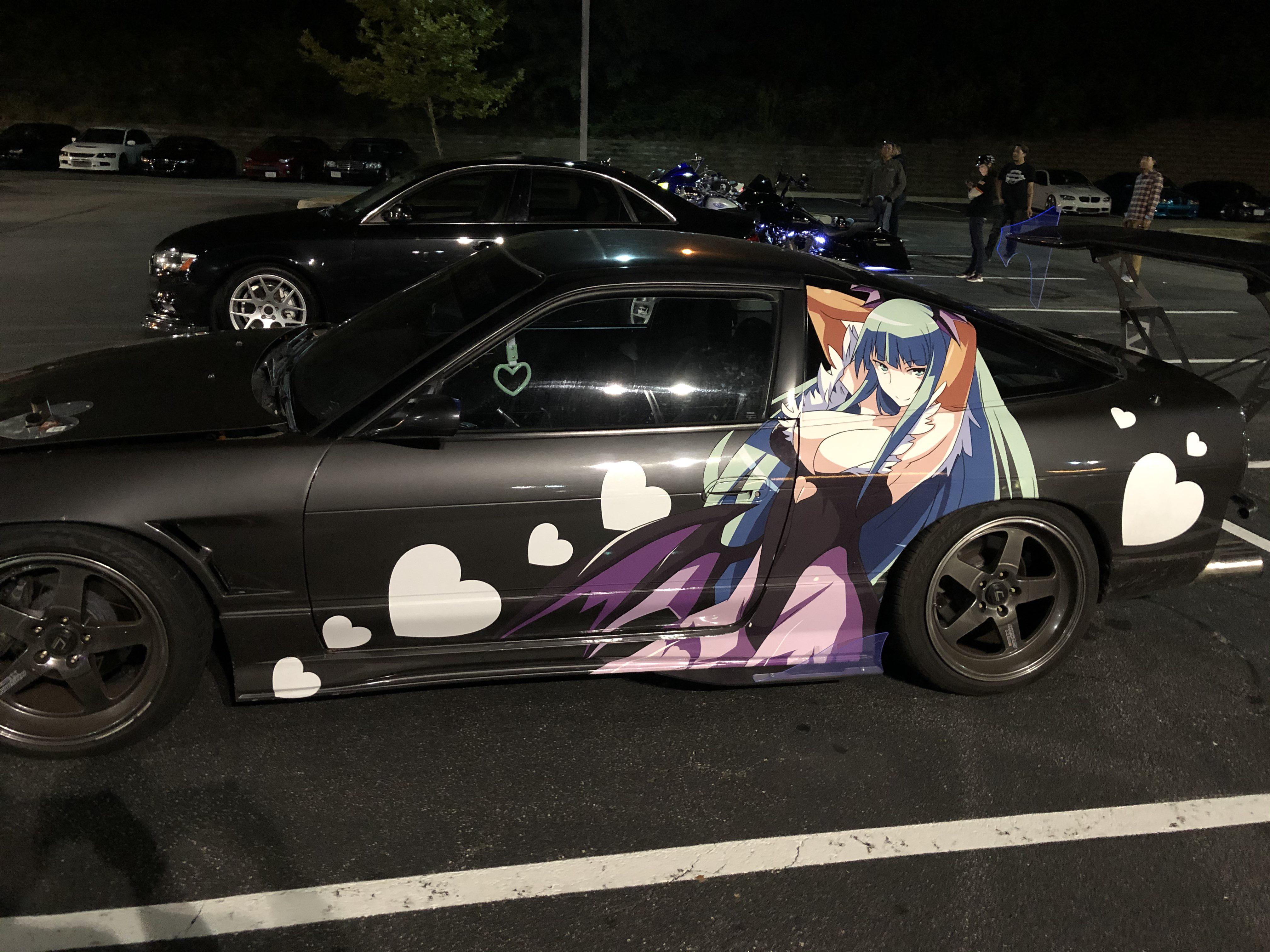 This absolute unit spotted at a car meet in Woodbridge, VA r/Itasha