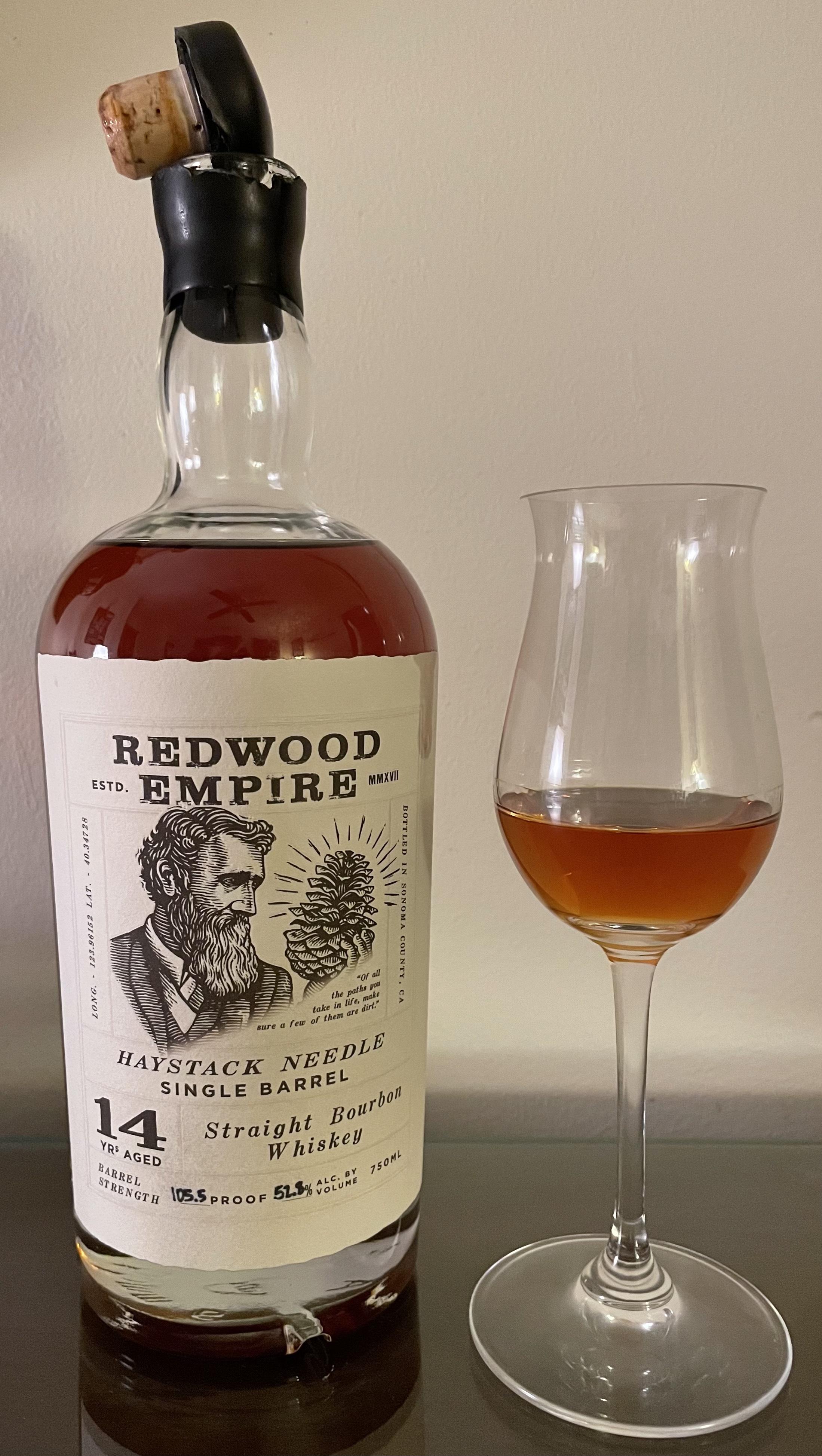Redwood Empire Haystack Needle 14yr Single Barrel bourbon