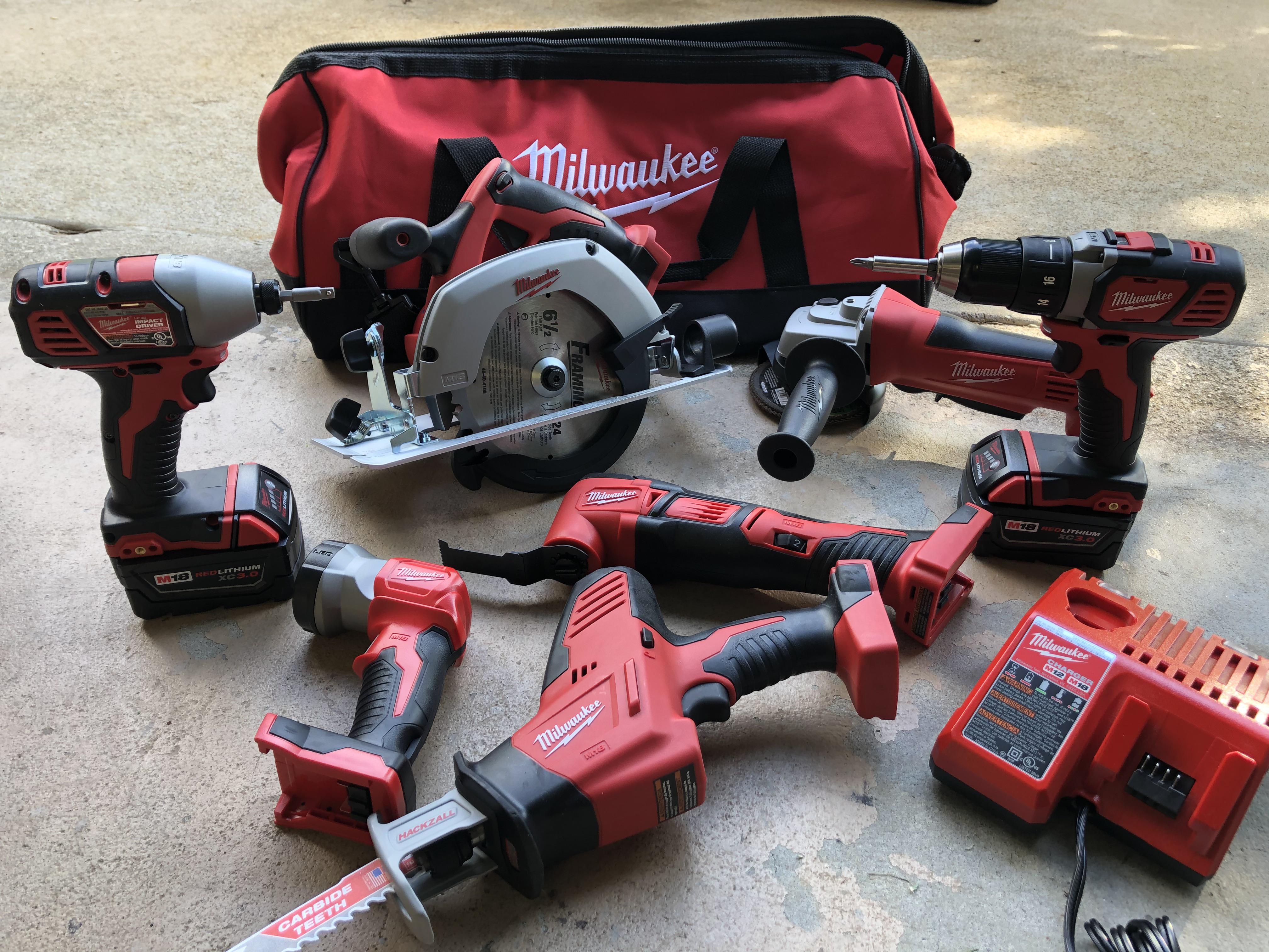 Couldn’t pass up the 7 tool combo deal for 499. I know they’re all