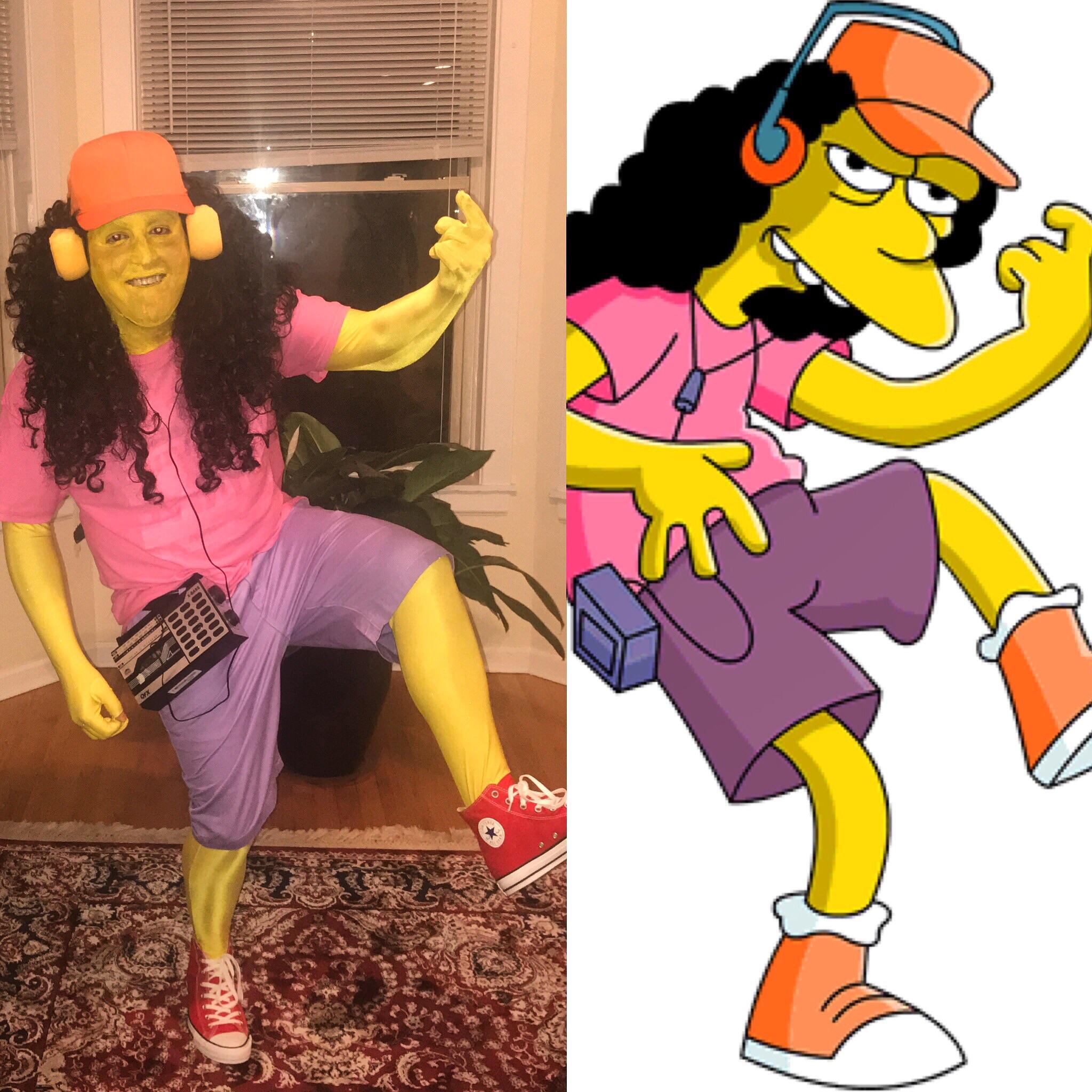 Otto Mann spotted in Chicago! Halloween 2017! r/TheSimpsons