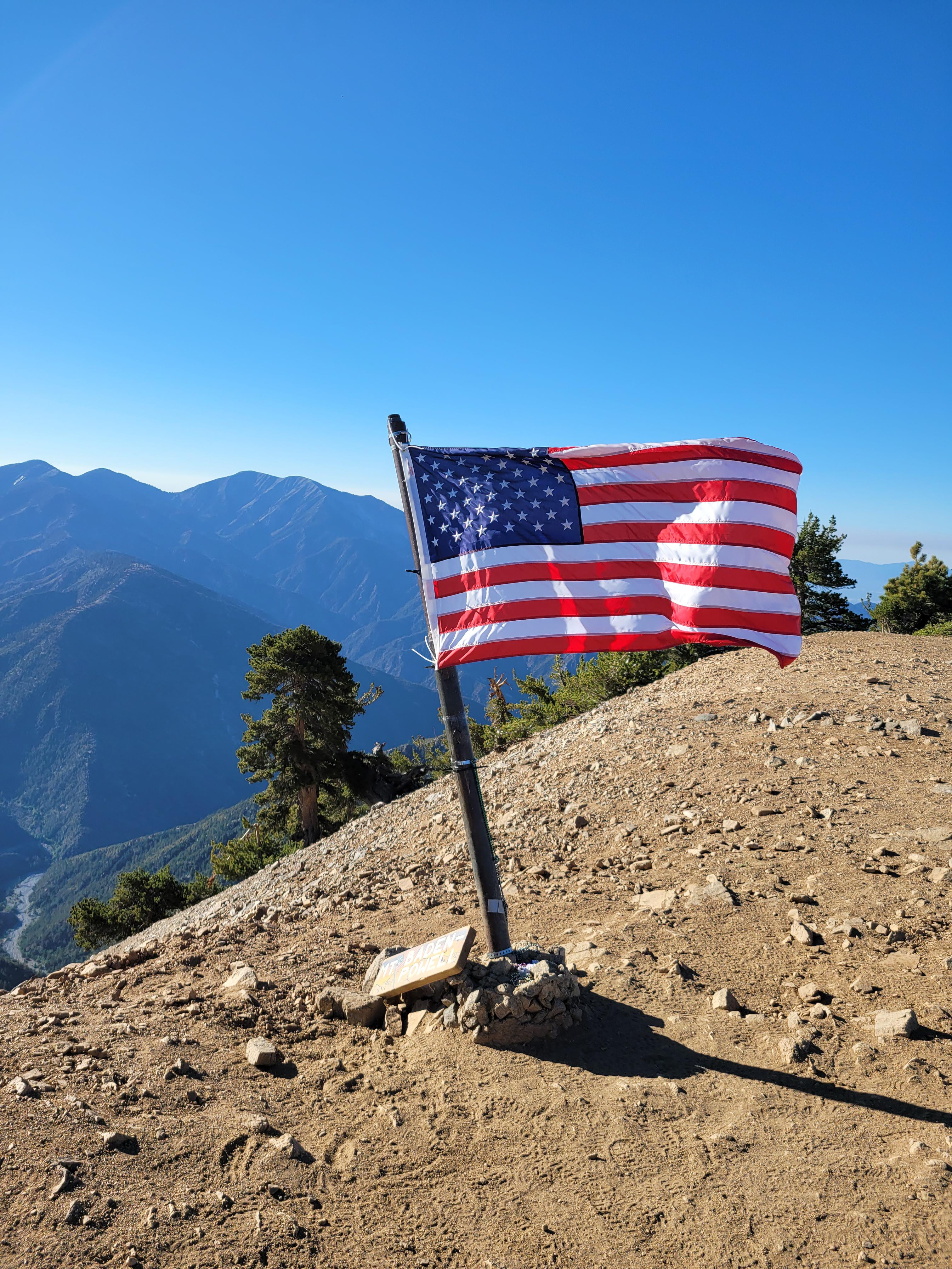Mount Baden Powell this morning r/socalhiking