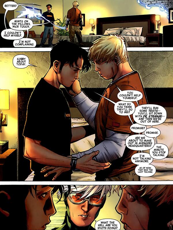 I love sharing comic book LGBT couples with you guys so