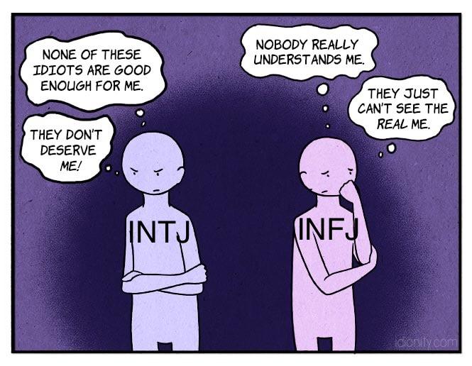 I am an INTJ on the outside/INFJ on the inside r/mbti