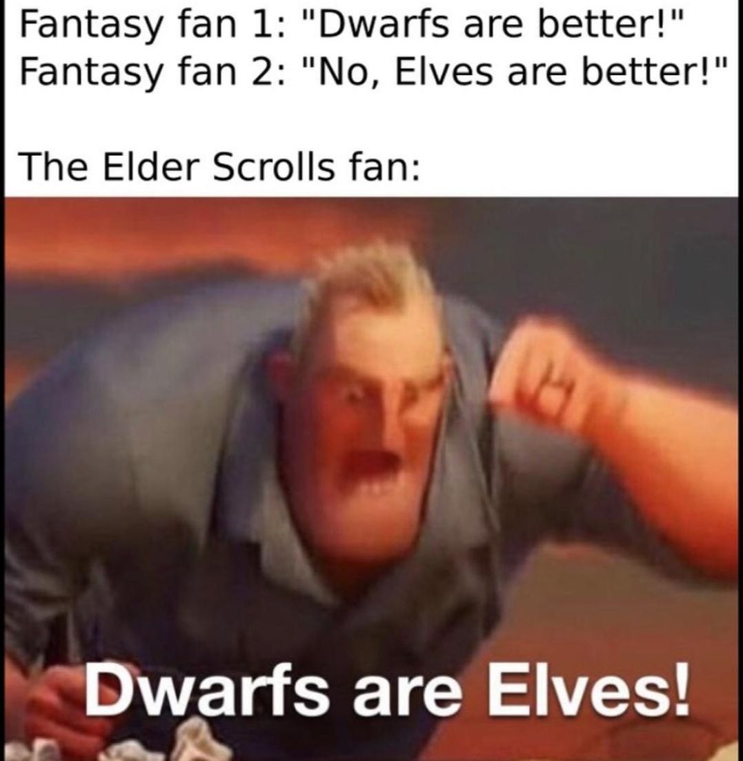 Elves... r/ElderScrolls