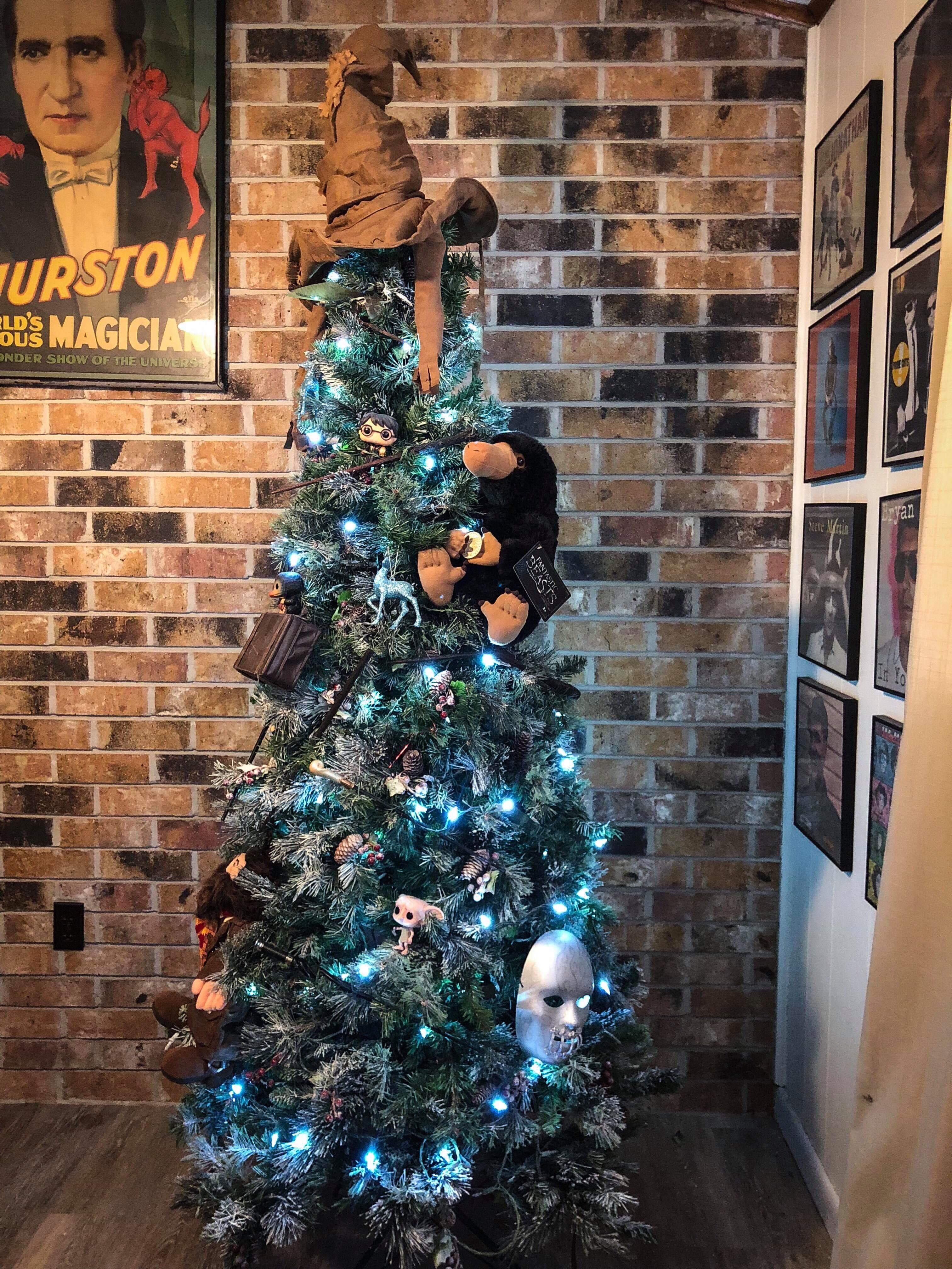 Harry Potter Christmas Tree Our Harry Potter Christmas tree! christmas
