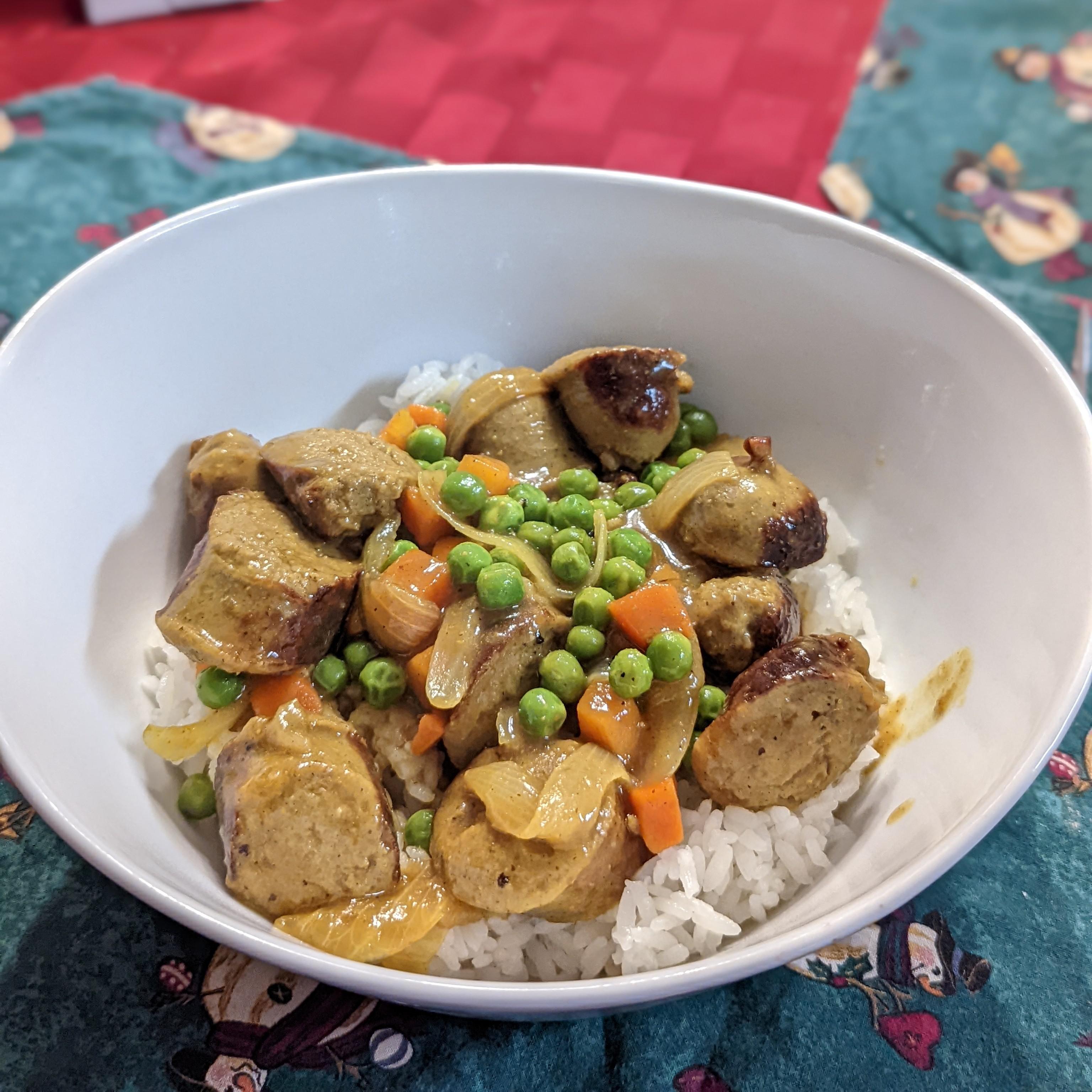 Bluey inspired me to combine two of my favourite dishes sausages and