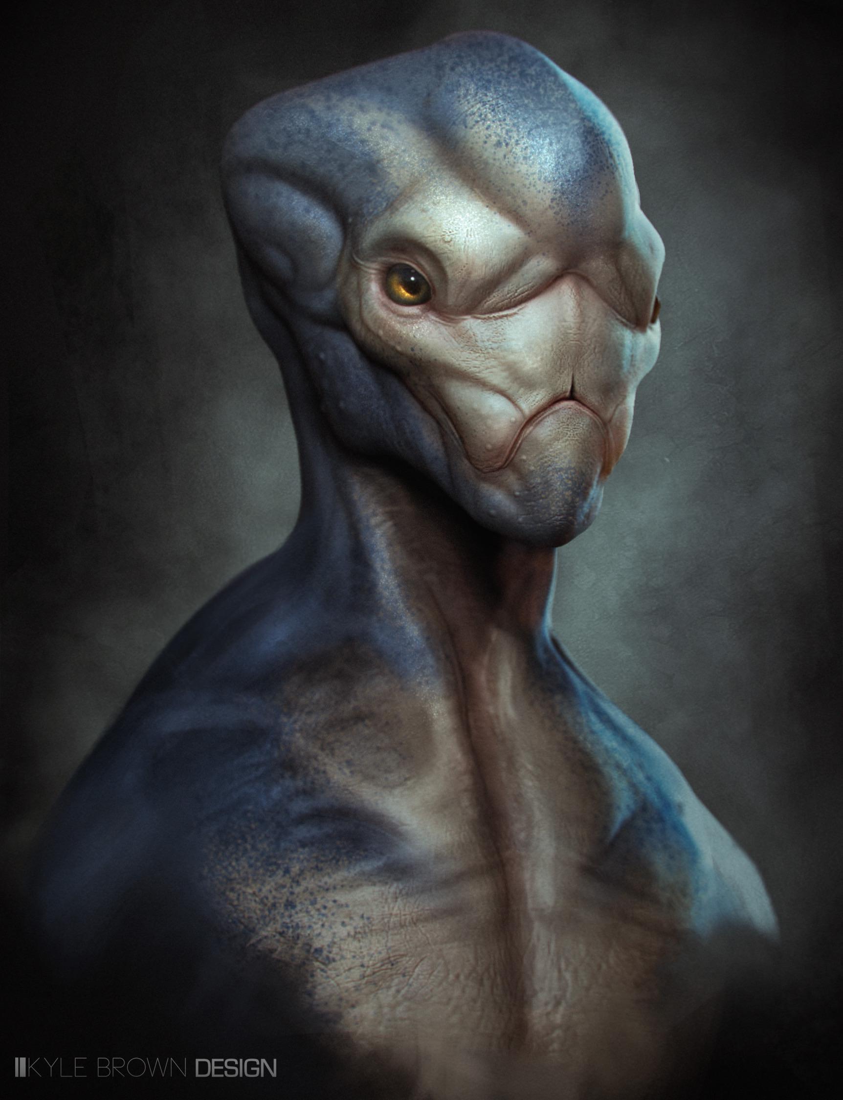 Exploring new techniques for rapid design rendered with zbrush only