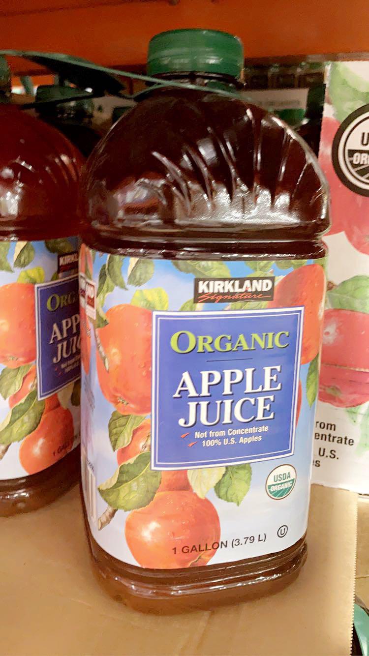 Has everyone tried using Costco’s organic apple juice?I’ve been leaning