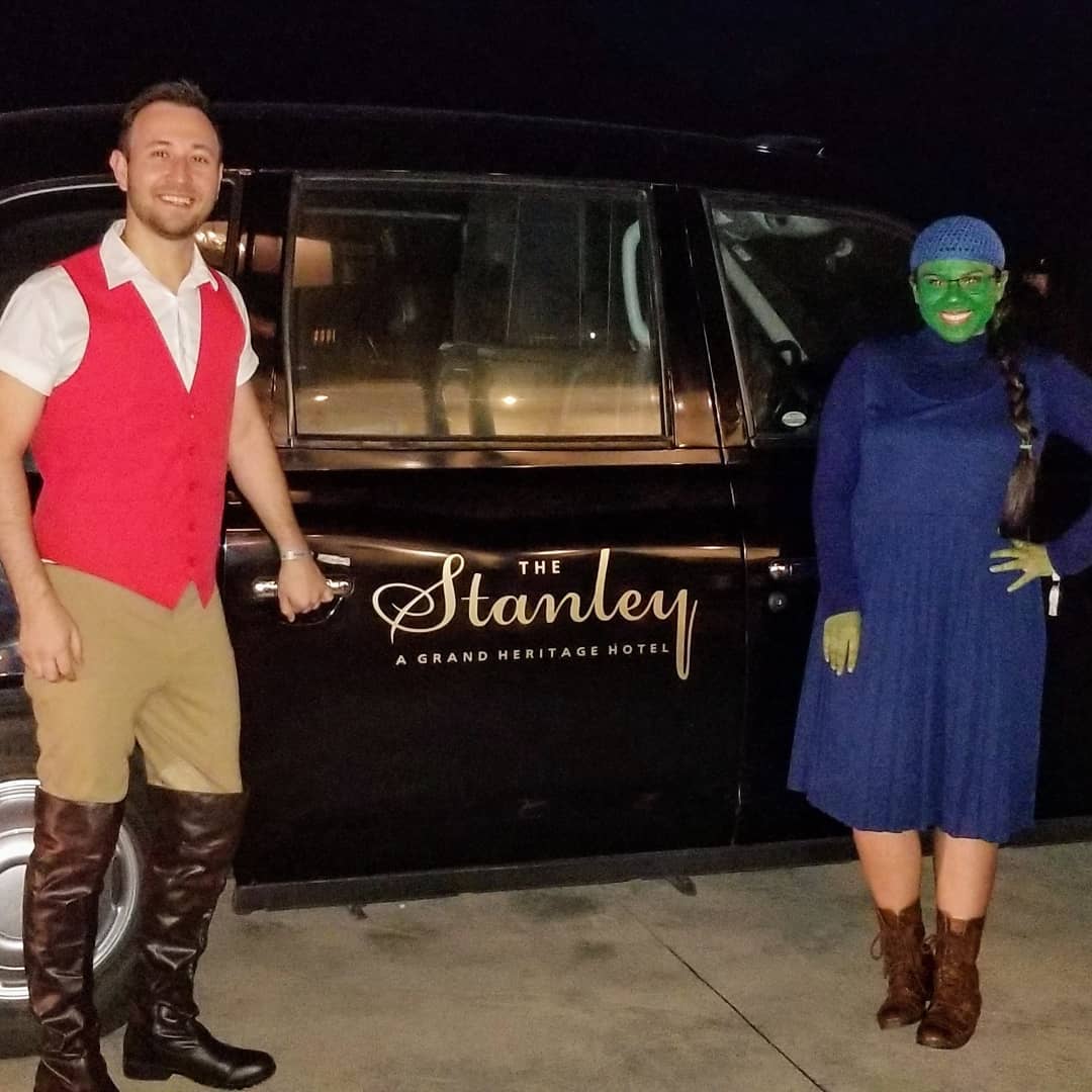 Fiyero and Elphaba halloween costume wicked