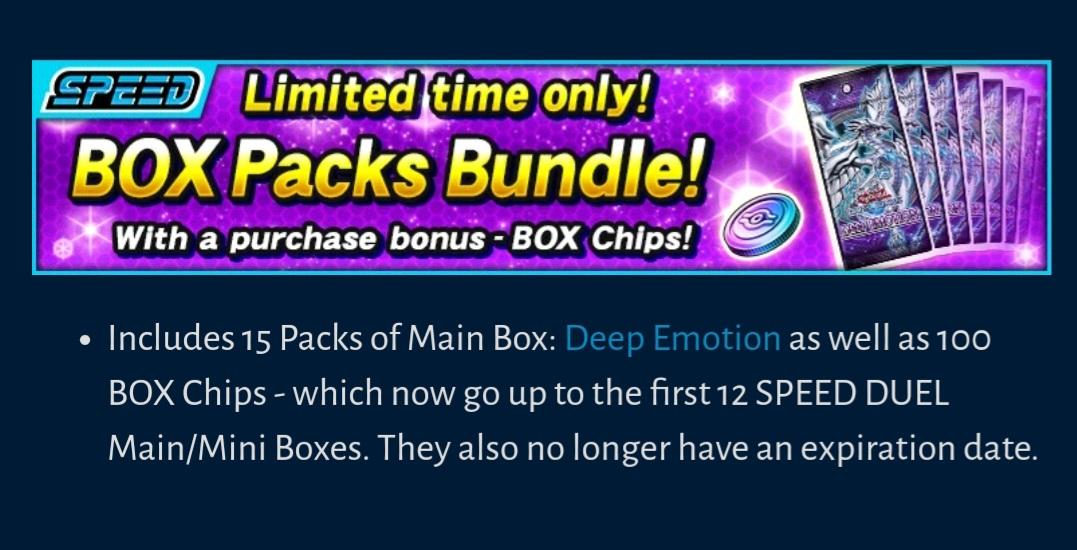 Psa box chips won't have expiry dates. r/DuelLinks