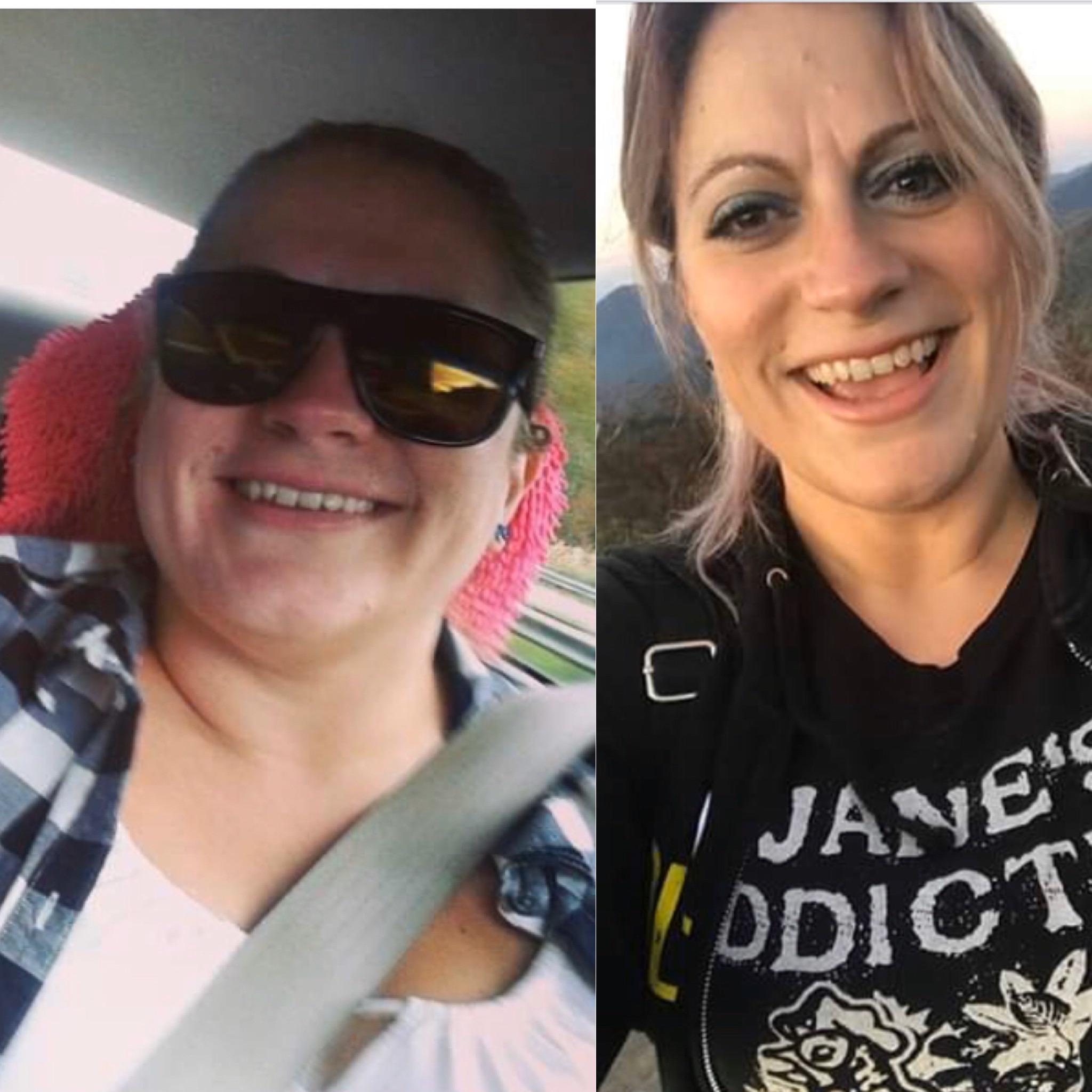 F/42/5’6 [234>185=49 lbs] carb face vs keto face keto/IF started july 1, 2019 r/progresspics