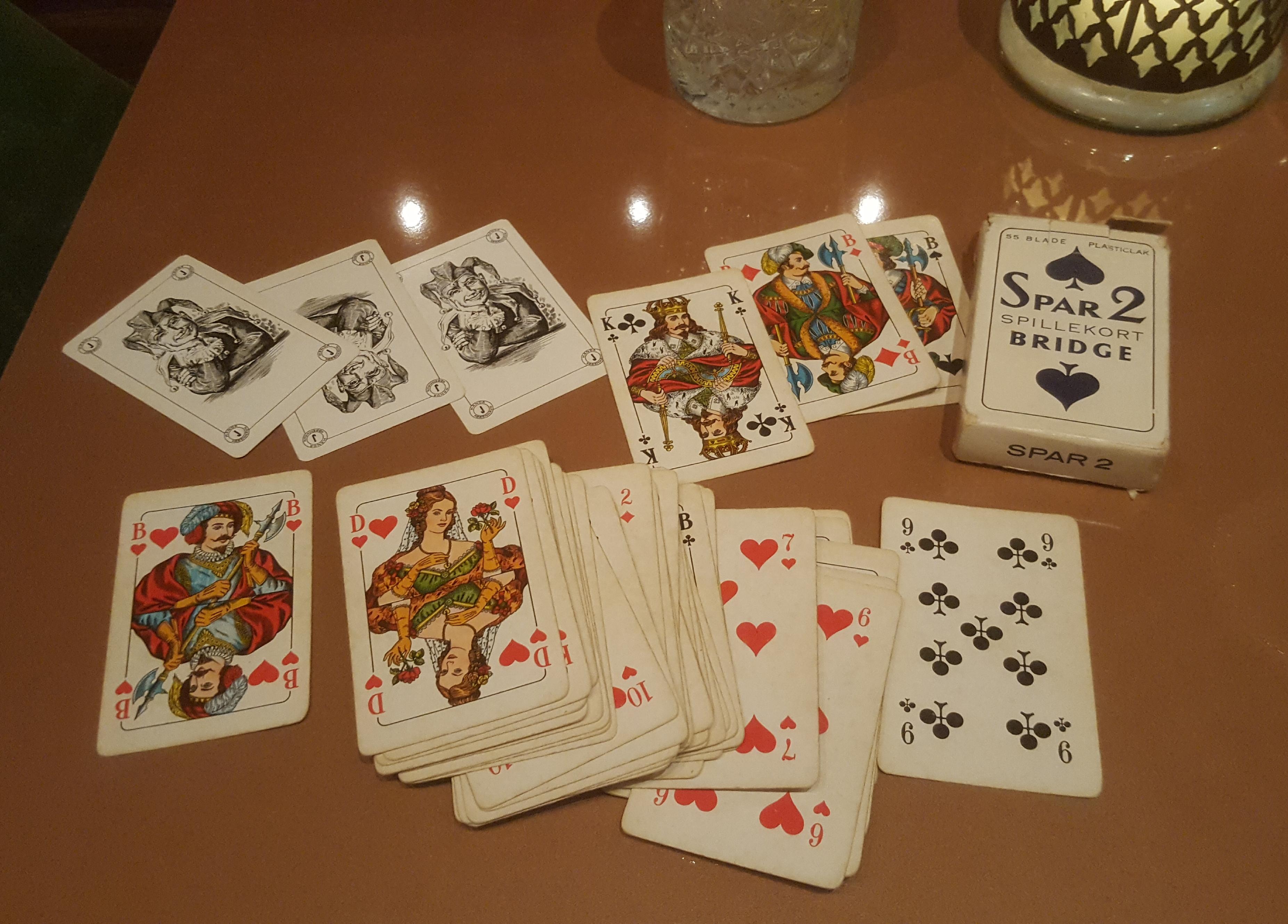 Visited a bar and played some card games with these. Pretty cool deck