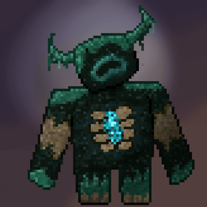 Minecraft Warden Art Telegraph