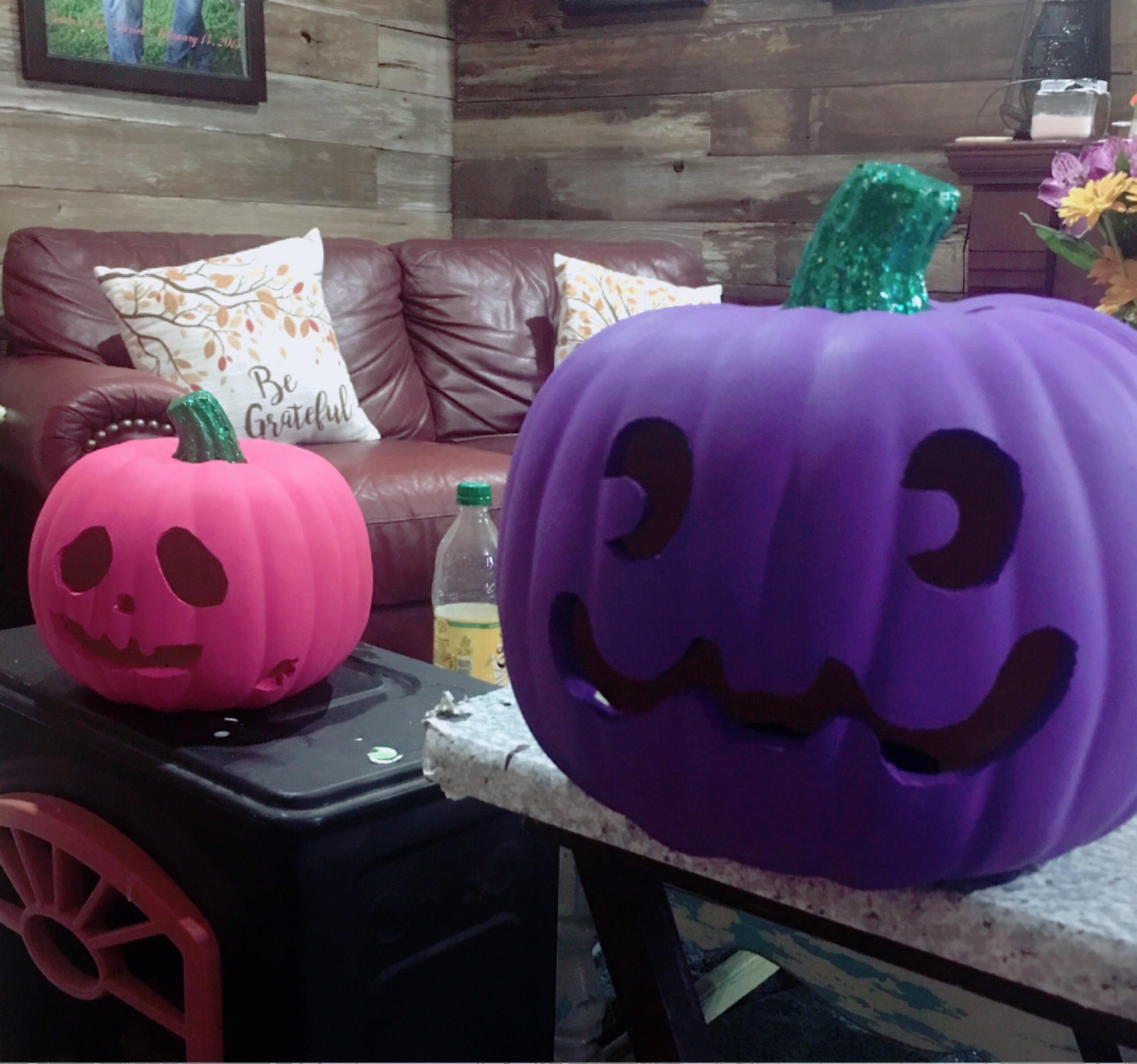 Me and my friend made animal crossing pumpkins! r/AnimalCrossing