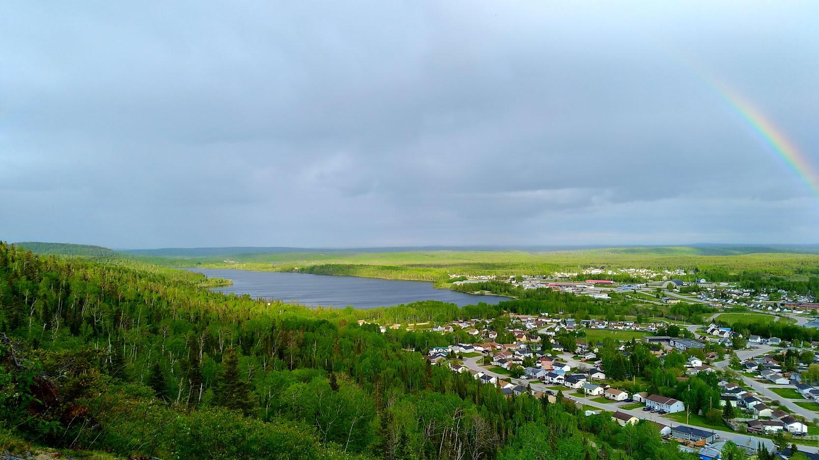 This is our Little Town called Manitouwadge in Northern Ontario. r