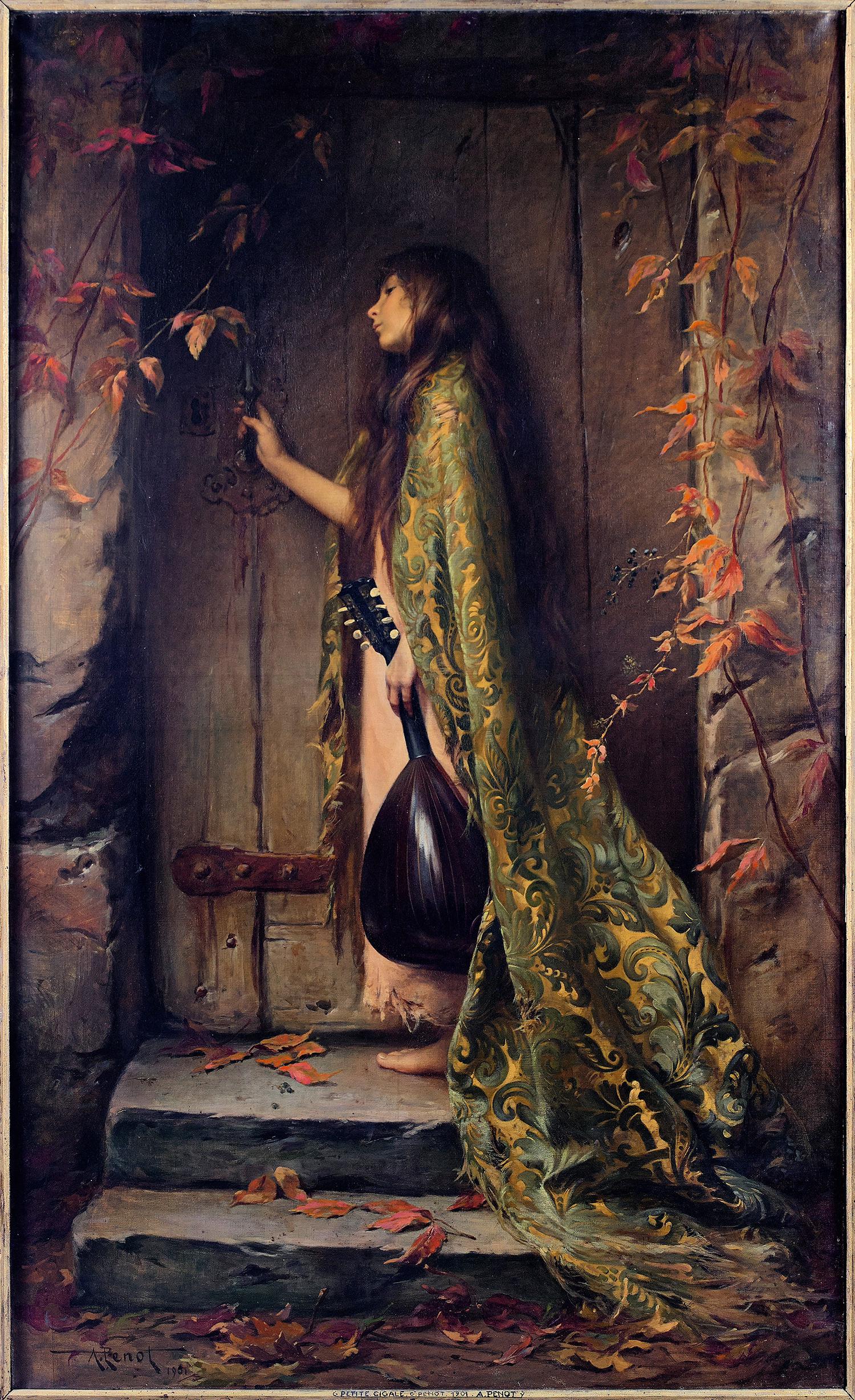 La Petite Cigale (Portrait of the Artist's Daughter), Albert Joseph