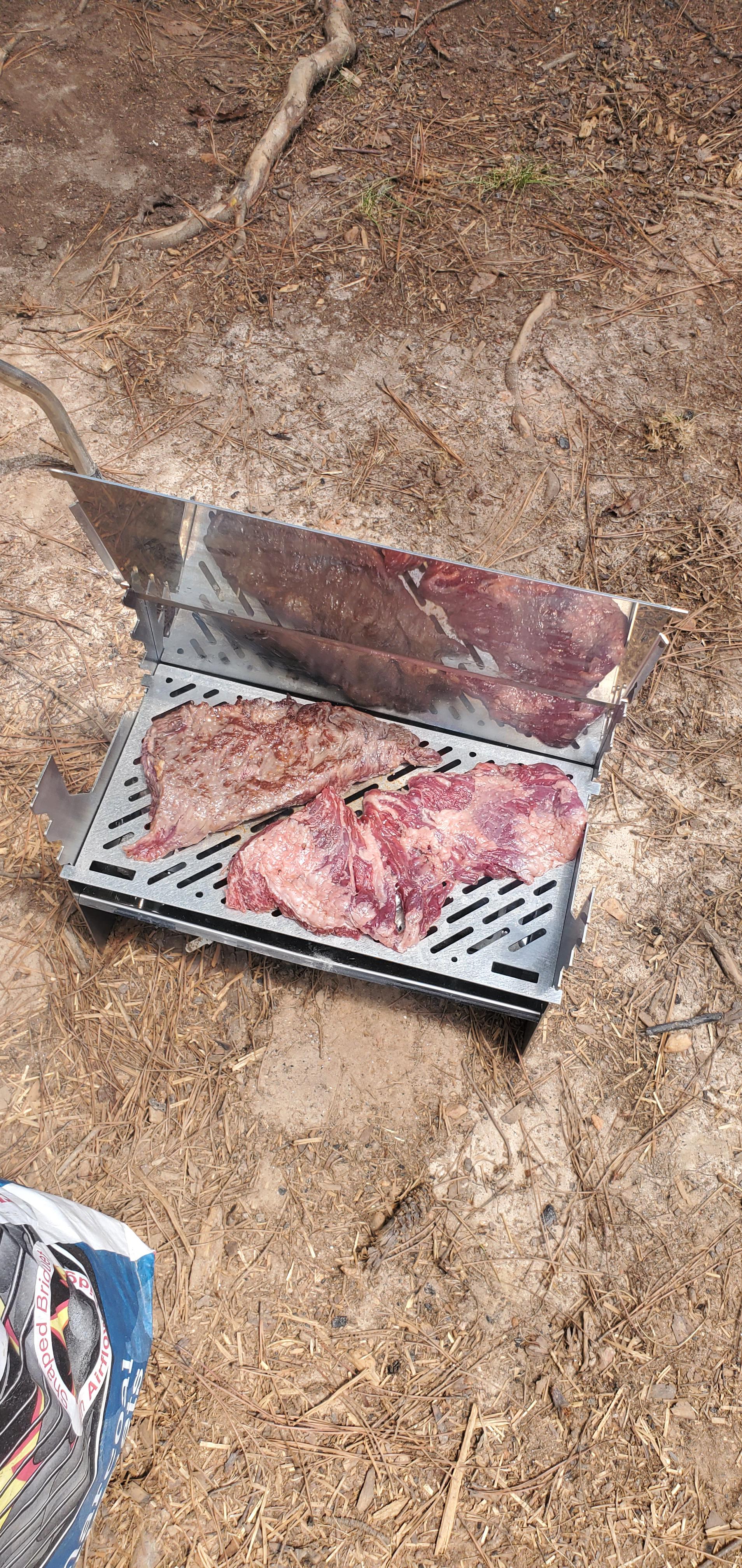 BEST GRILL FOR CAMPING OR PICNIC all fit in a small bag all flat r