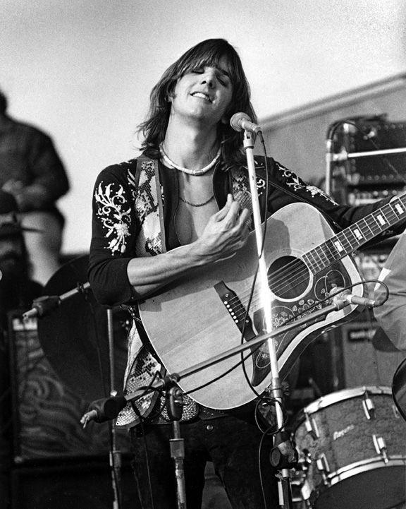 Gram Parsons performing at Altamont before things got heavy; December 6