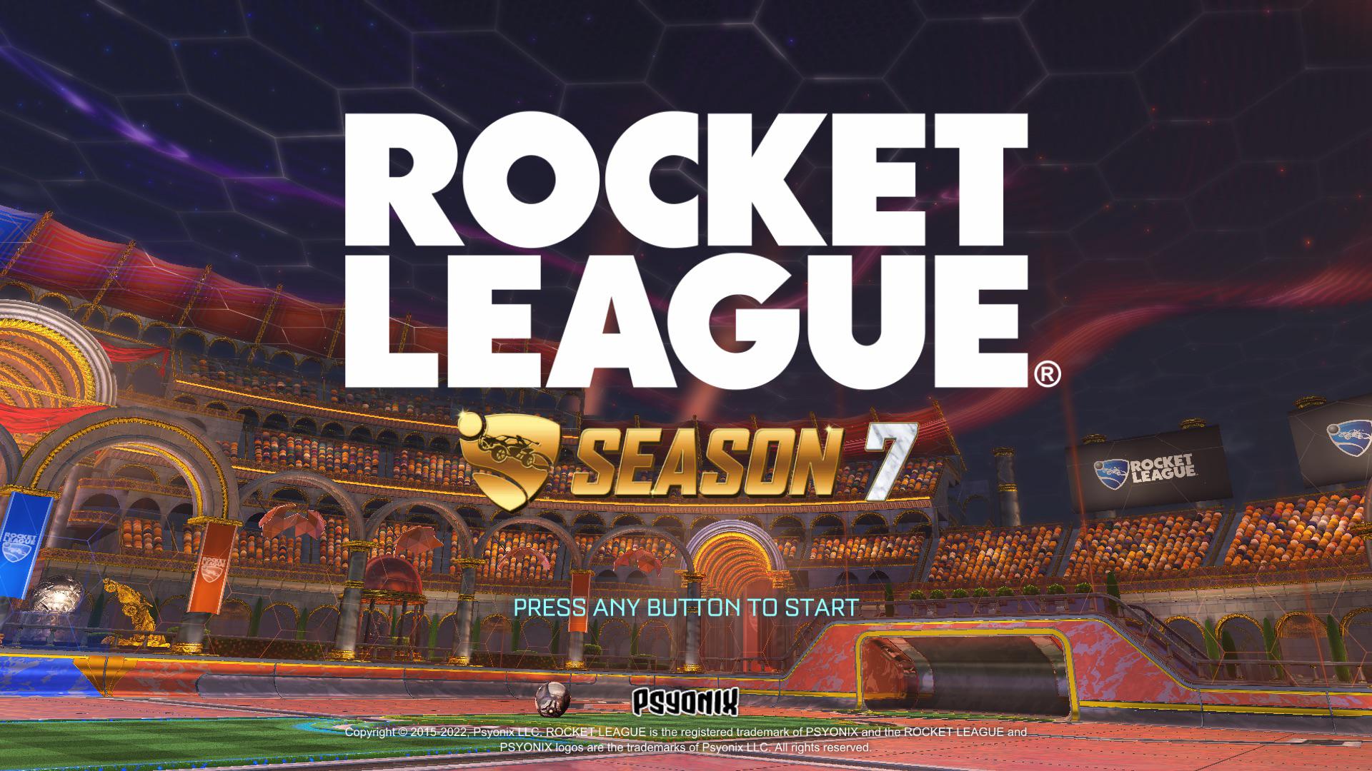 when it says “Press Any Button” what button do you press RocketLeague
