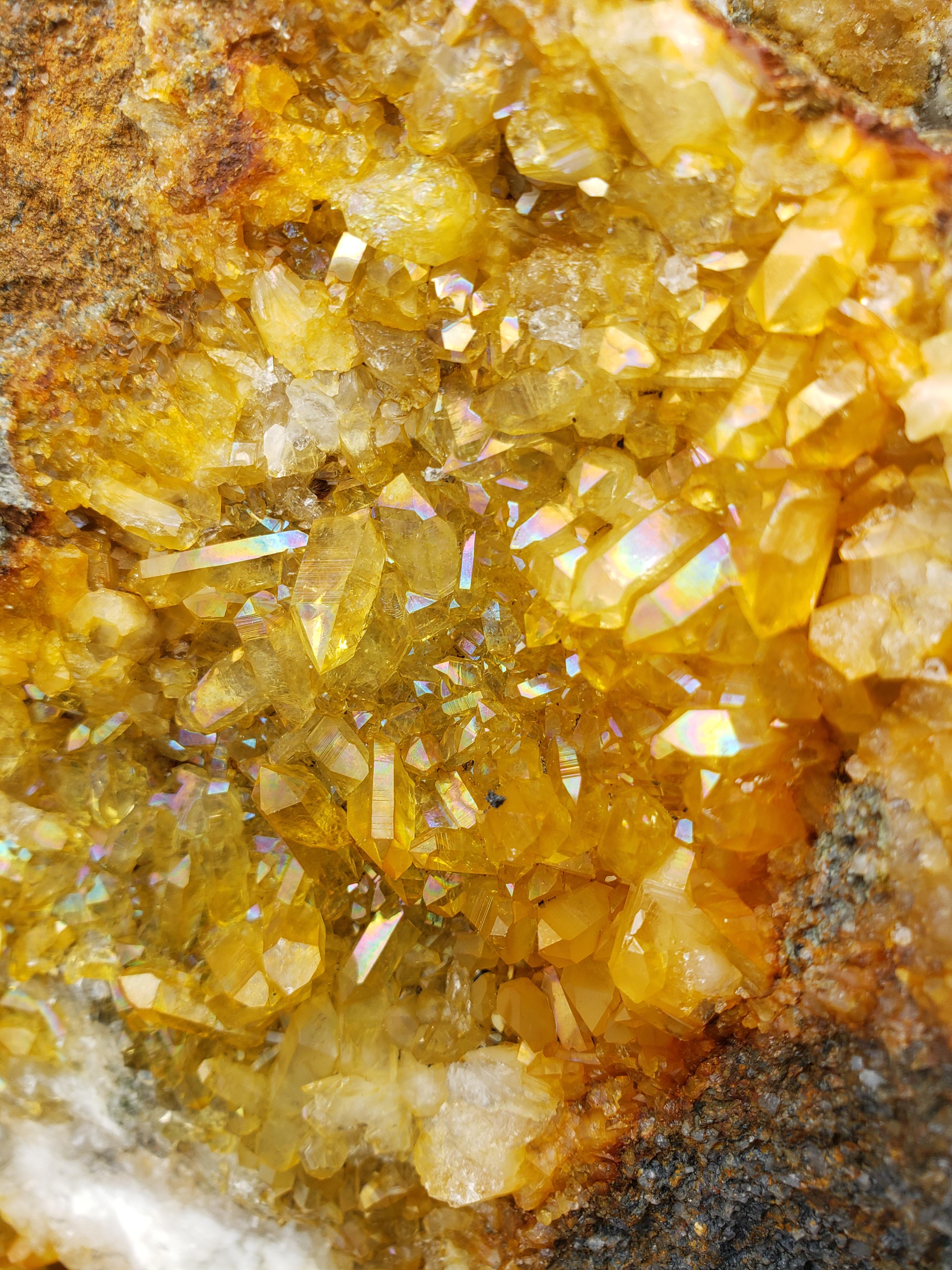 Some Pennsylvania quartz crystal cluster. r/rockhounds