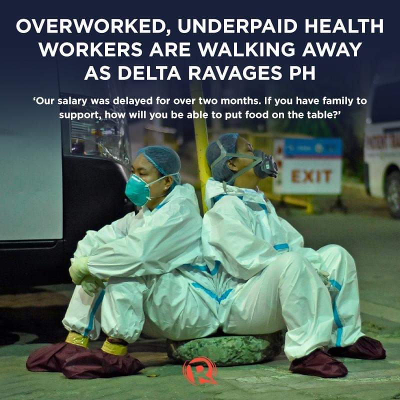 Overworked, underpaid health workers are walking away as Delta ravages