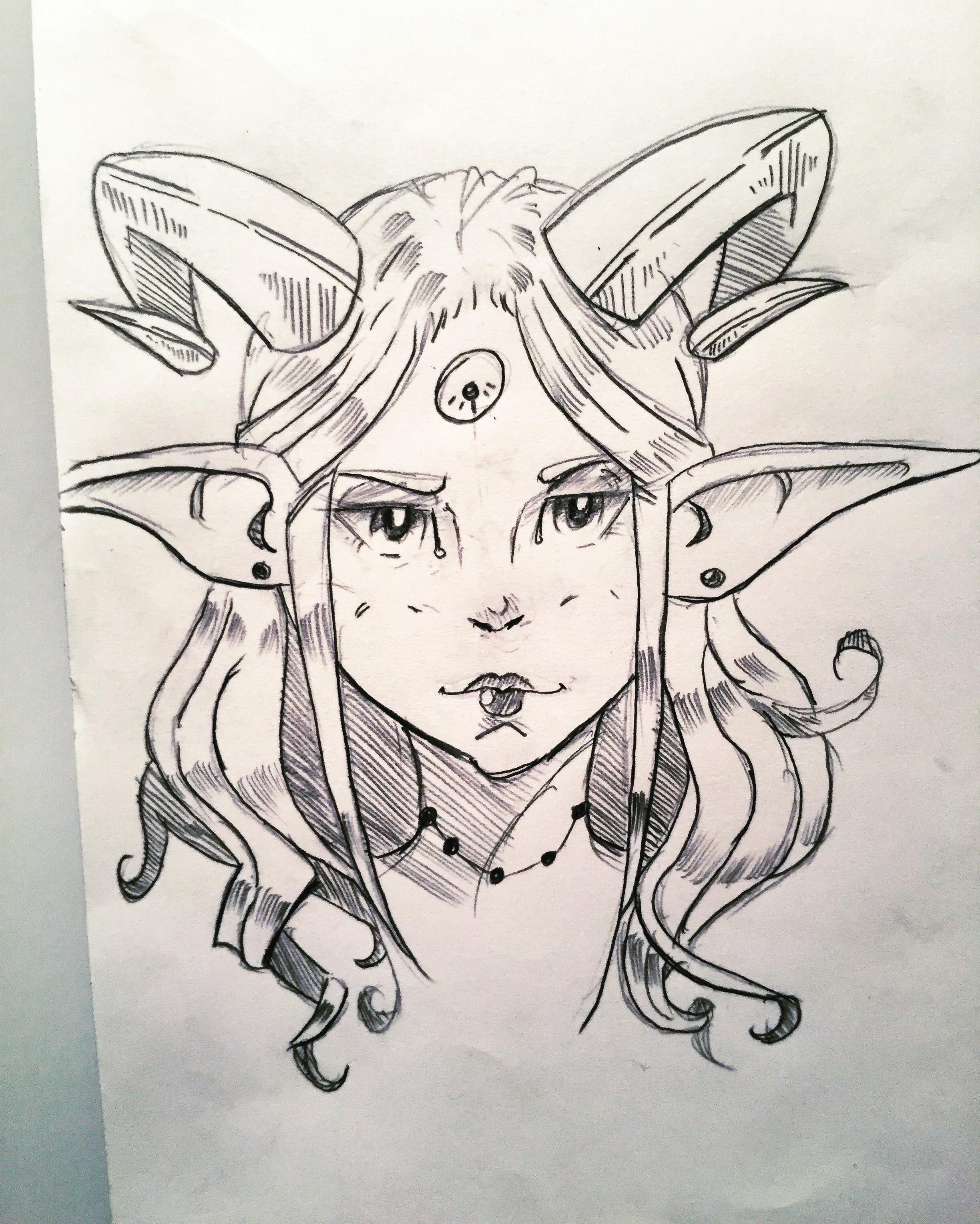 Succubus drawing