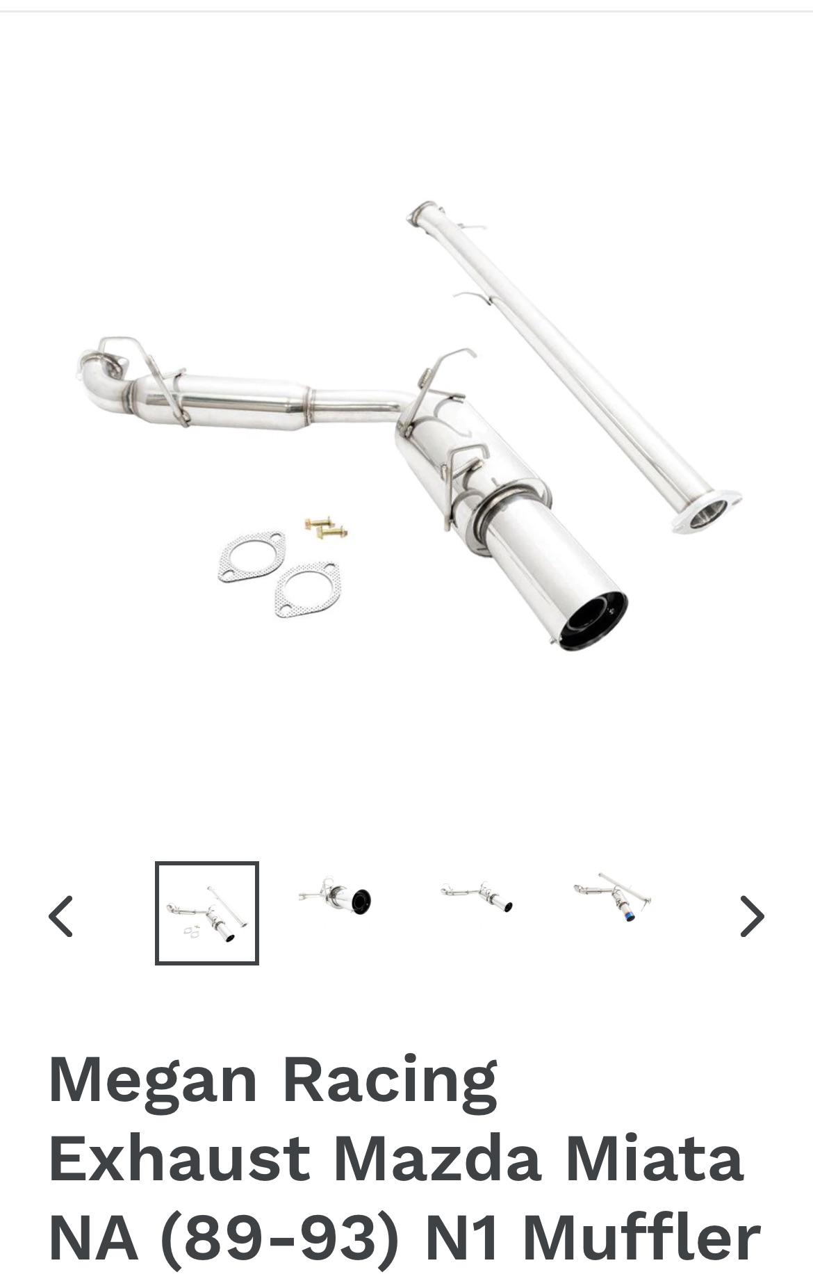 Anyone have any experience with the Megan racing cat back exhaust on a