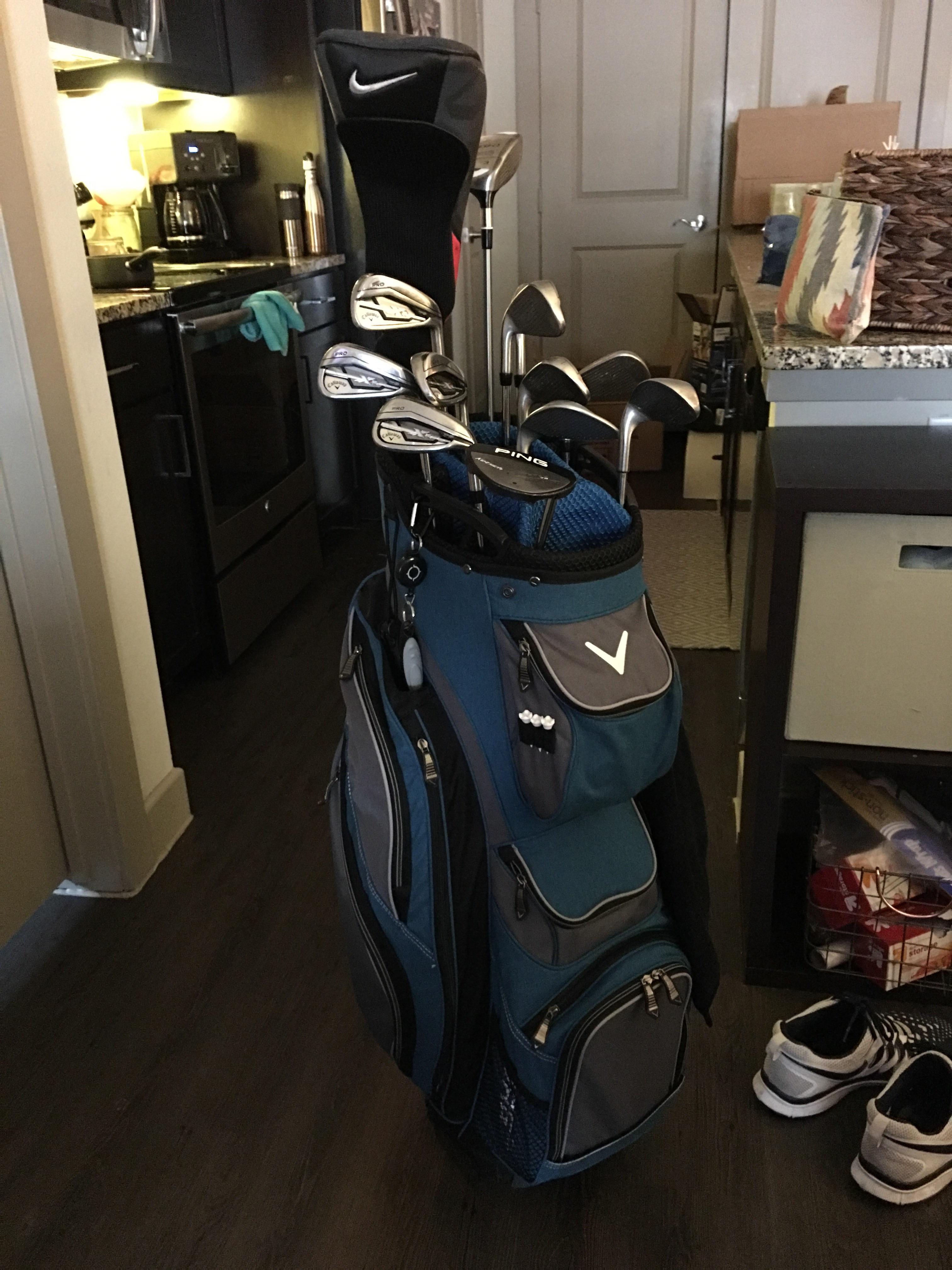 My 6 Month Old Got Me A Golf Bag For Christmas r/golf