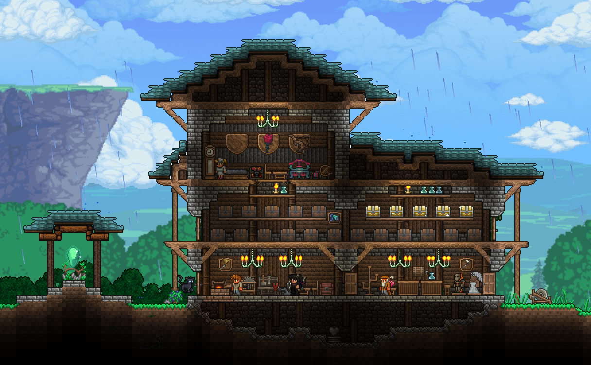 Forest Starter House r/Terraria