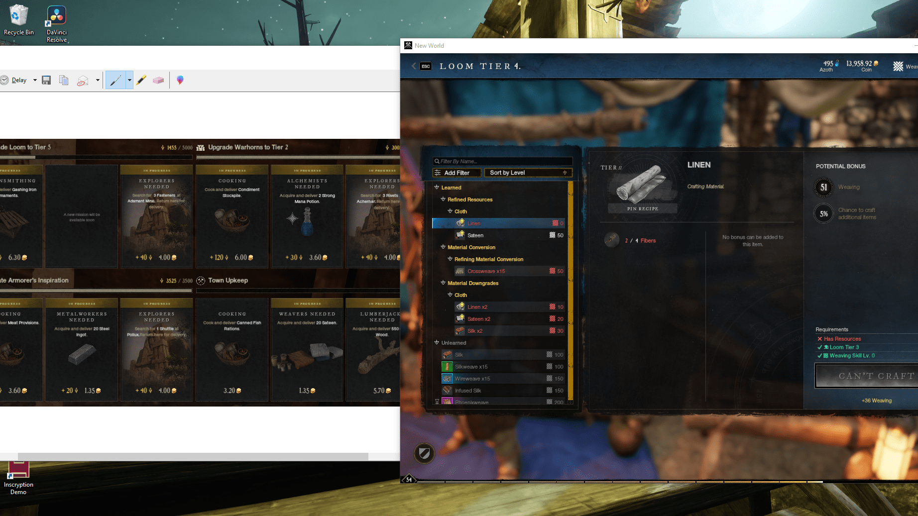 How I do town boards missions nowadays r/newworldgame