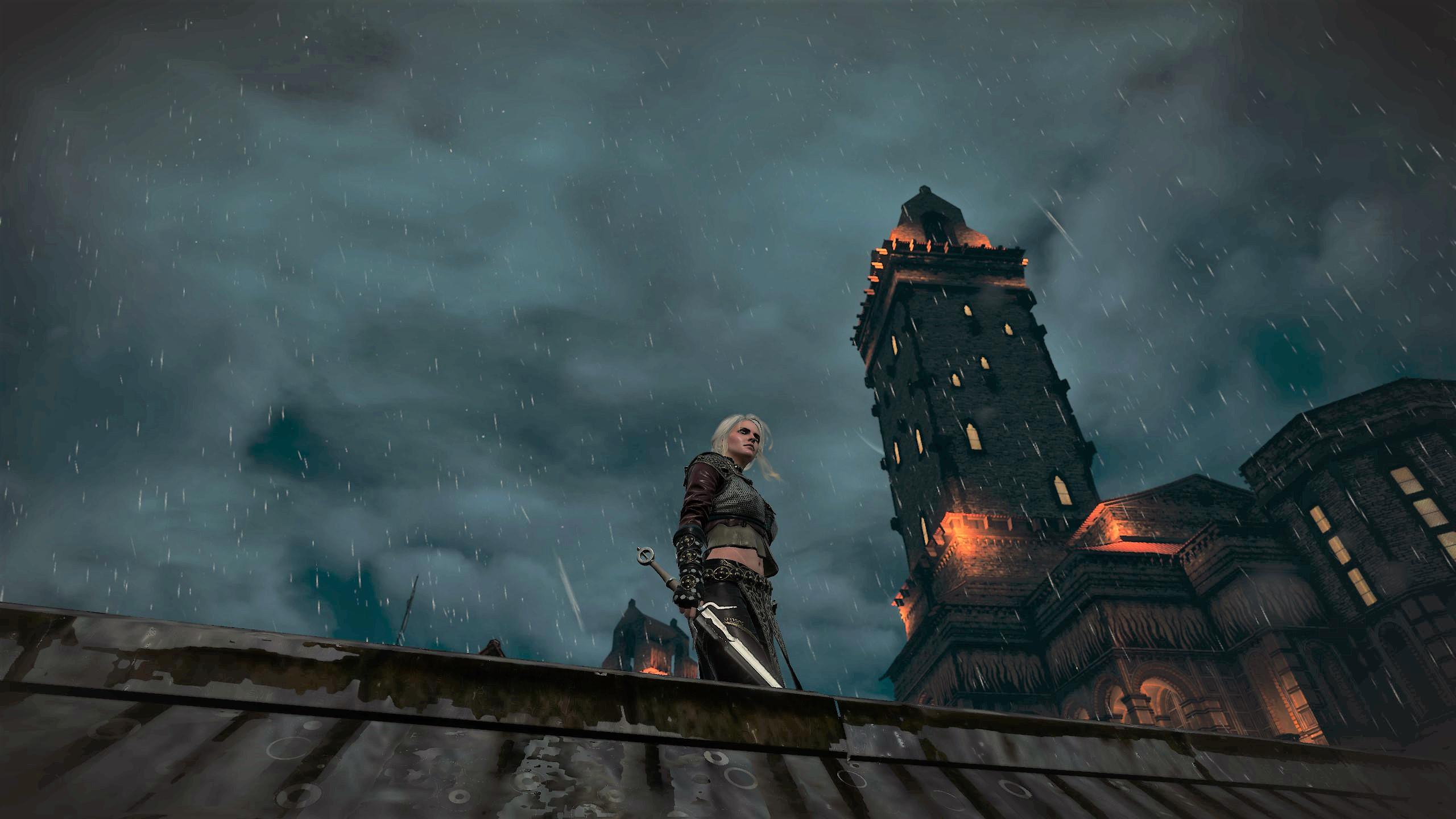 Ciri on Temple Isle r/witcher