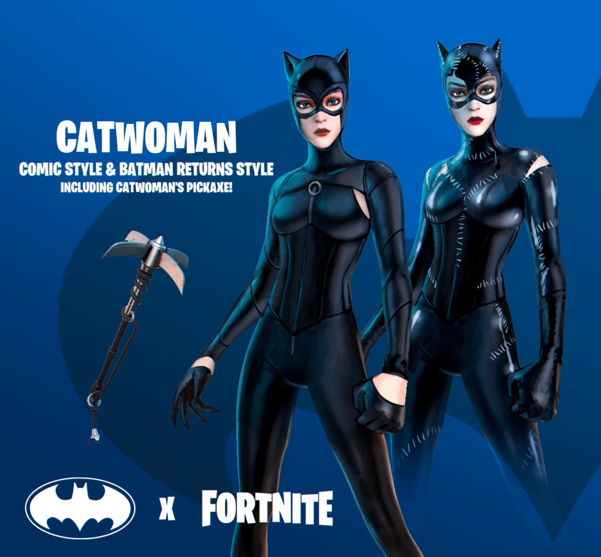 Catwoman Skin with a Batman Returns Style Option r/FortNiteBR