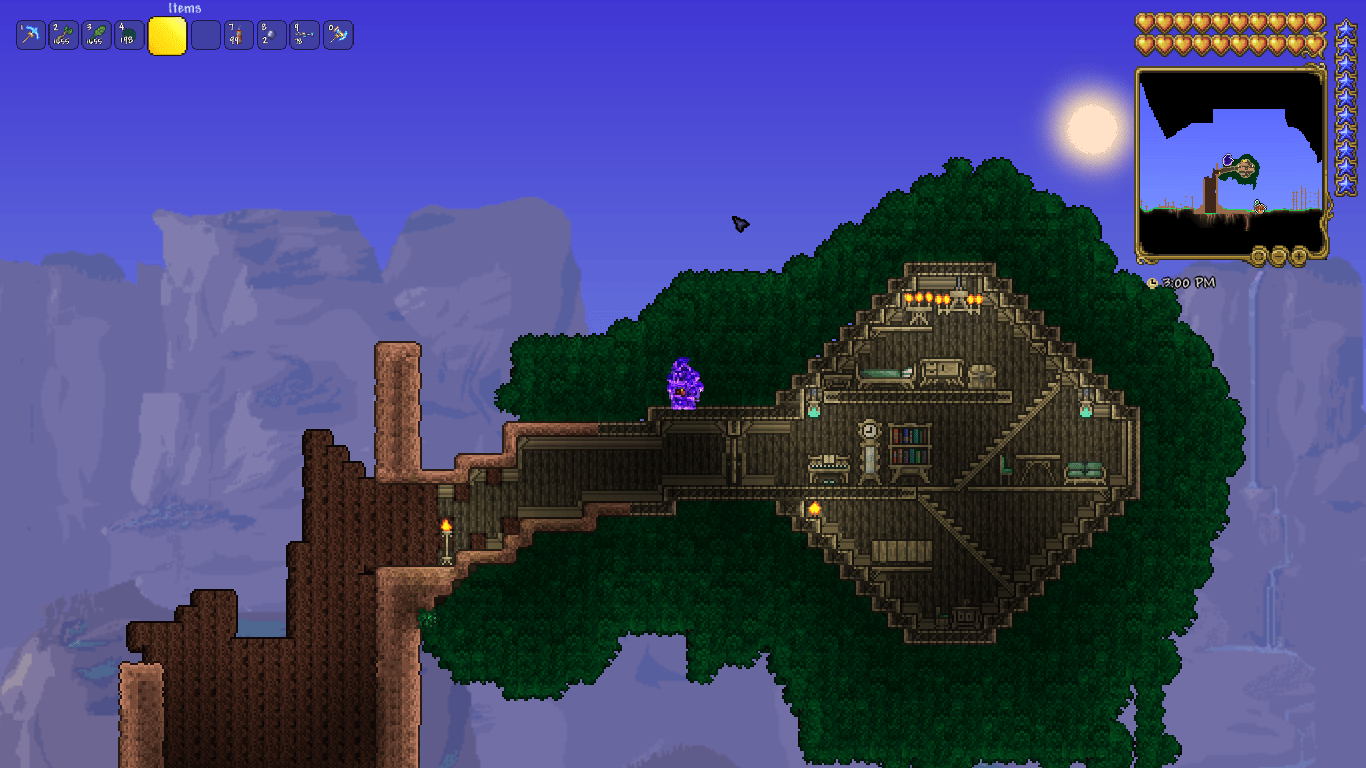 For my first build, i'm making a giant tree, with each branch a