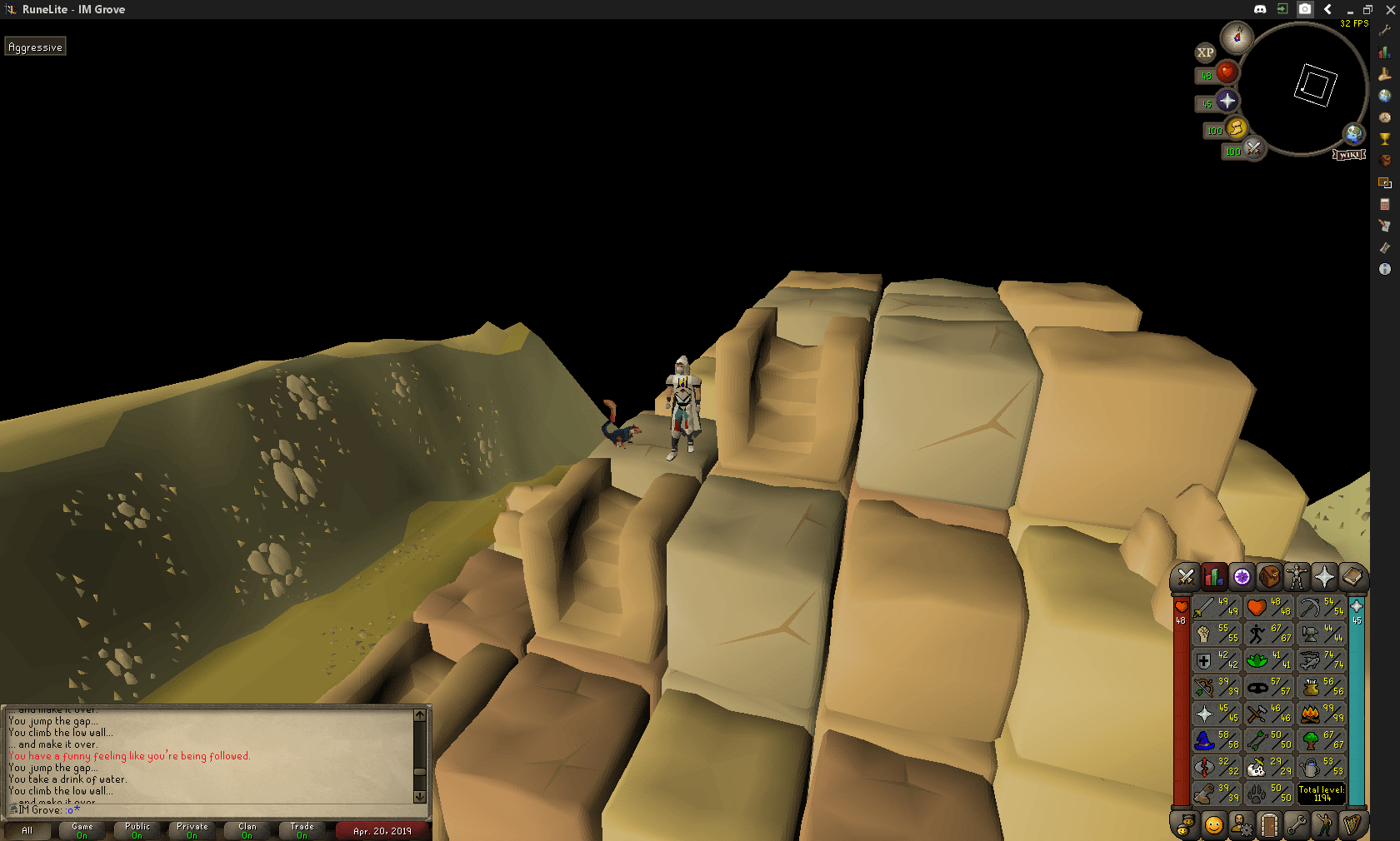 First ever pet on osrs! r/ironscape