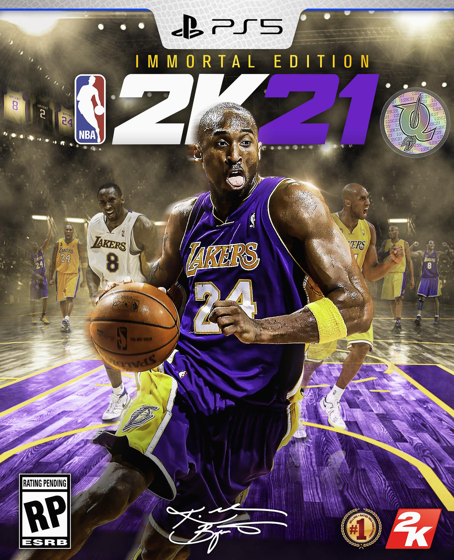 NBA2K21 Immortal Editon Cover feat. Kobe Bryant r/NBA2k