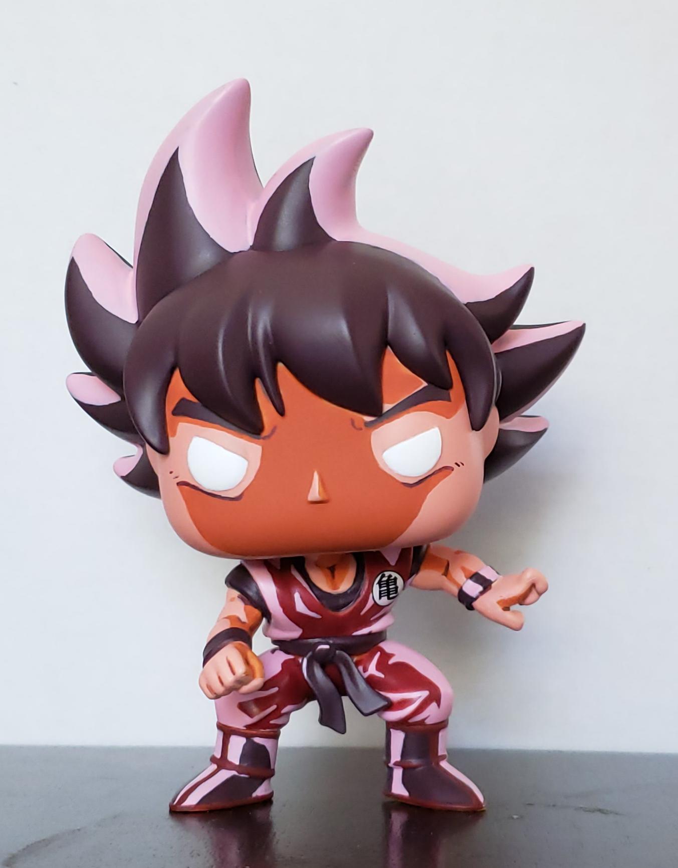 Kaioken goku funko pop custom. By majinspartan funkopop