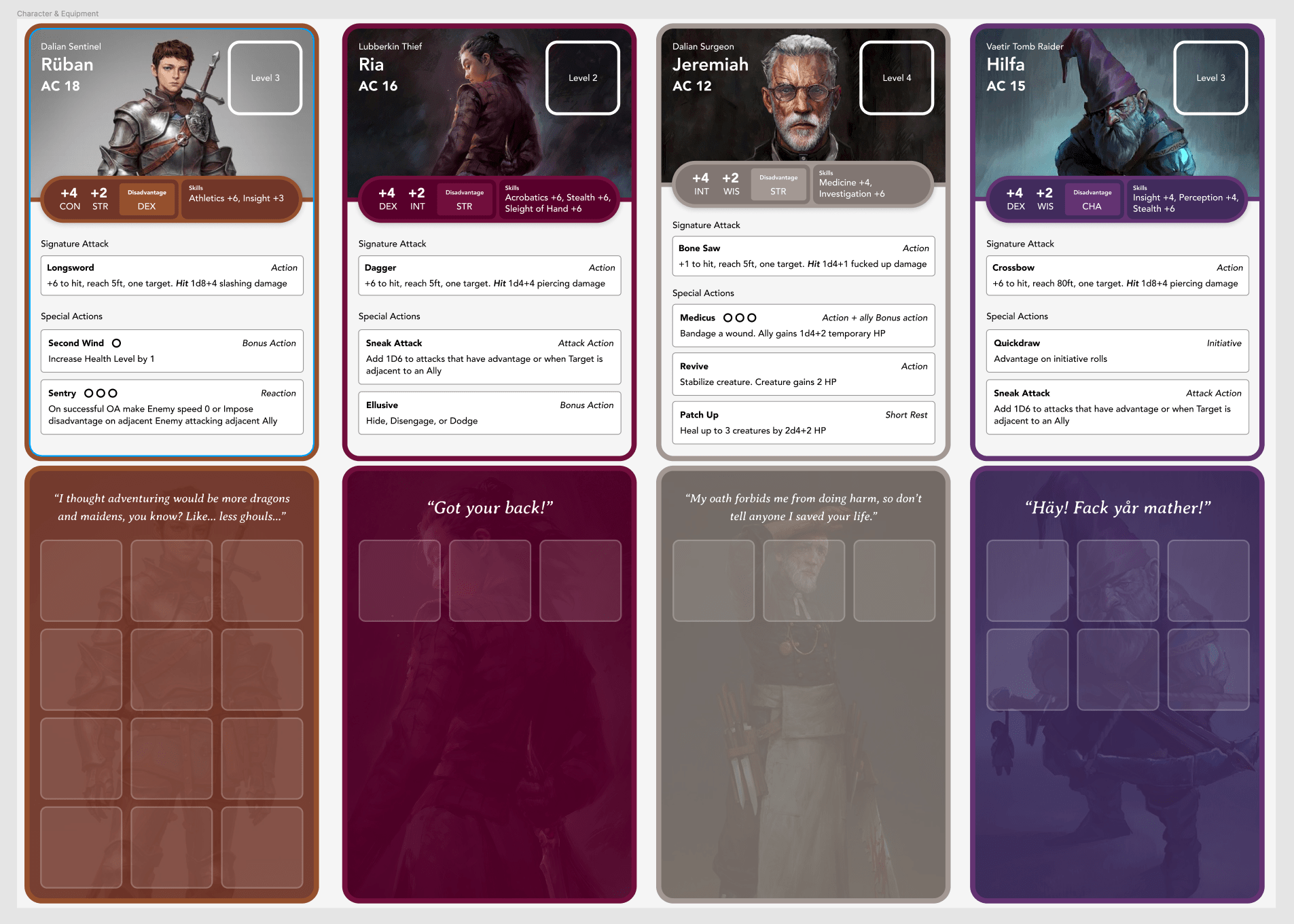 Custom Retainer Cards mattcolville