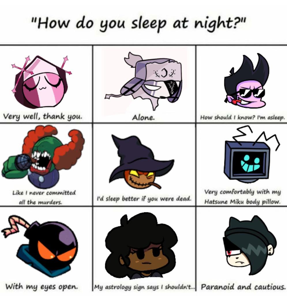 A rather funky meme FridayNightFunkinMeme