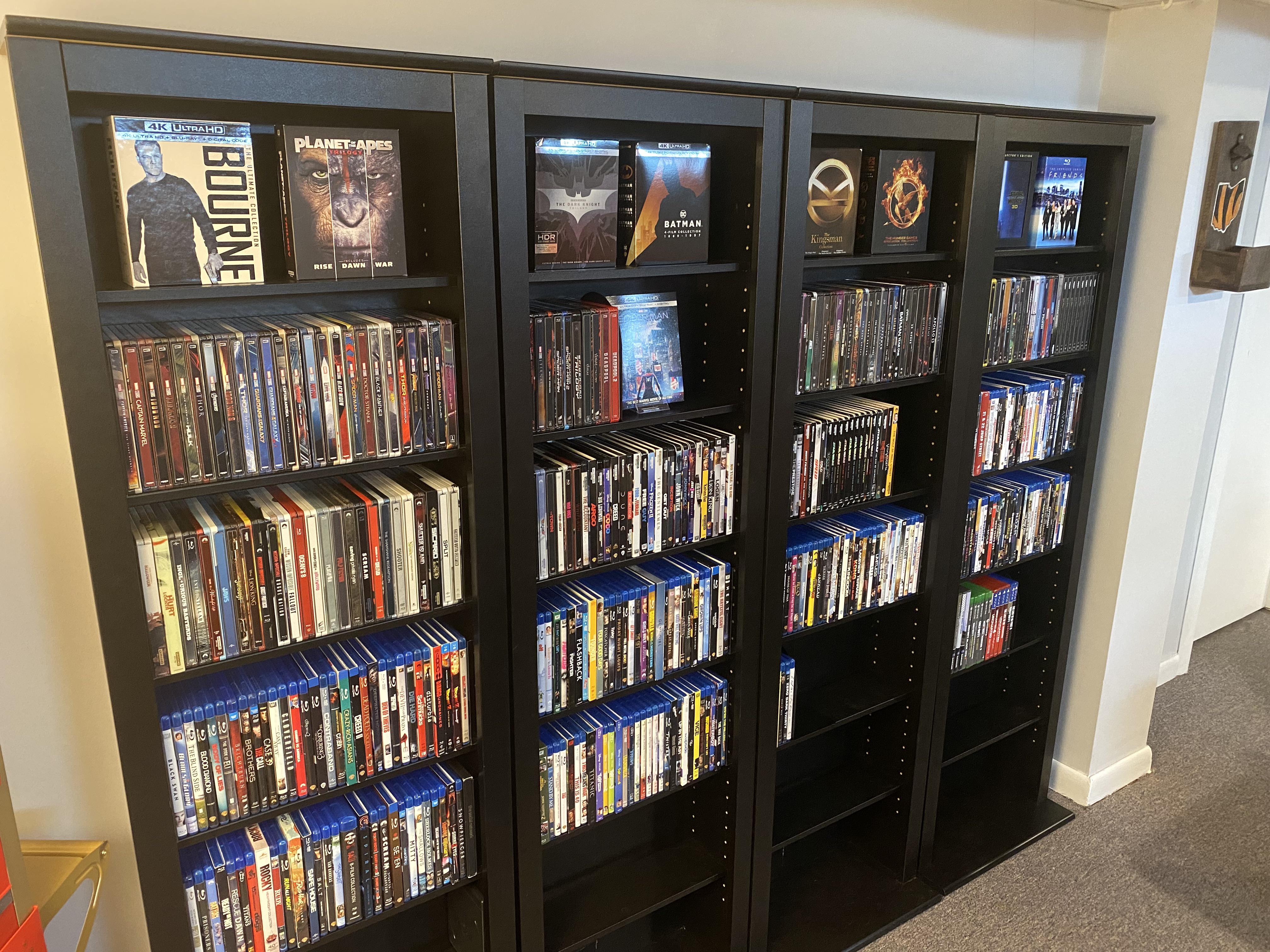 Finally have more room for my movie collection, so I added another