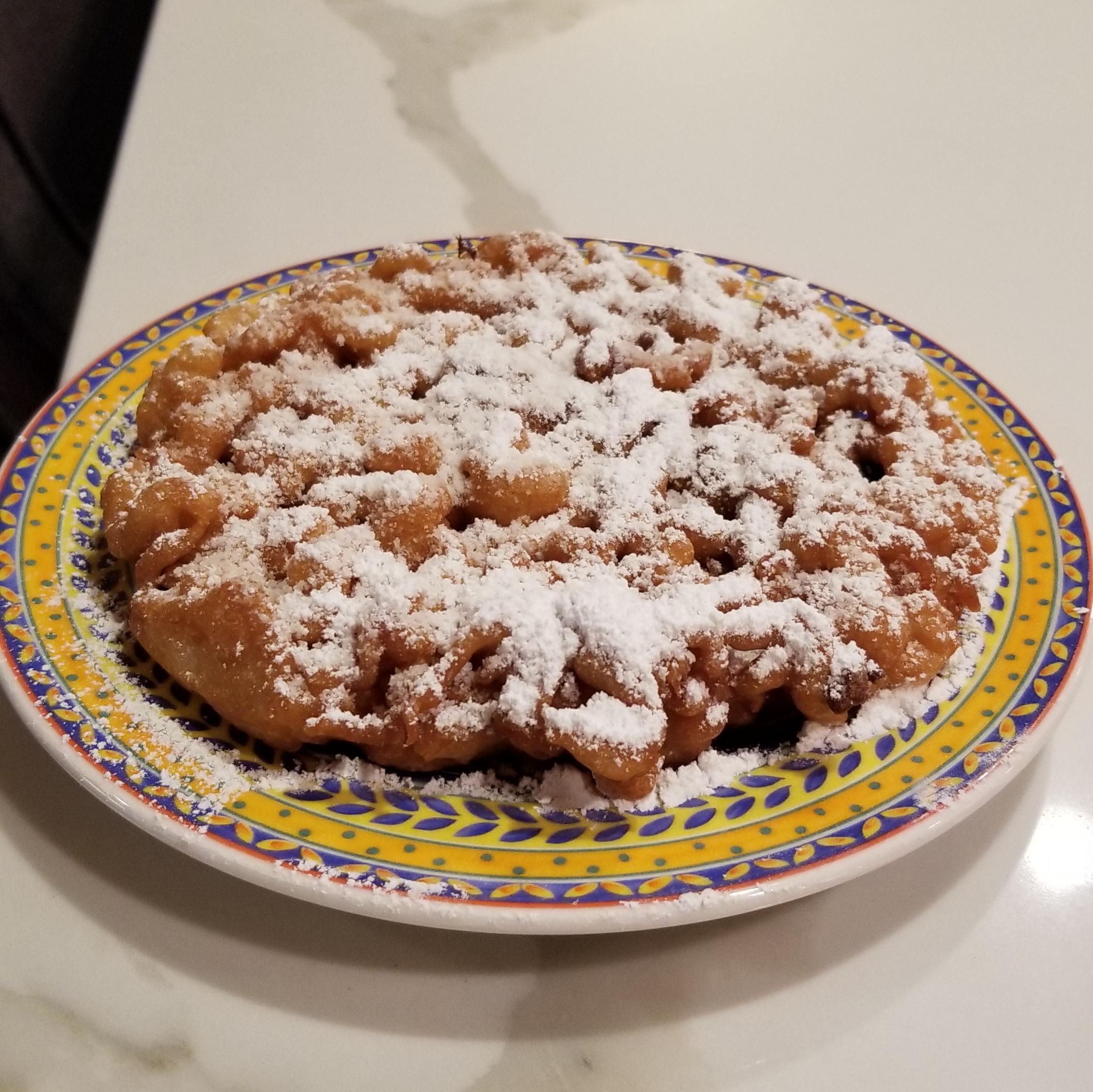 Week 15 Funnel Cake, from any "festival" in the Midwest, USA