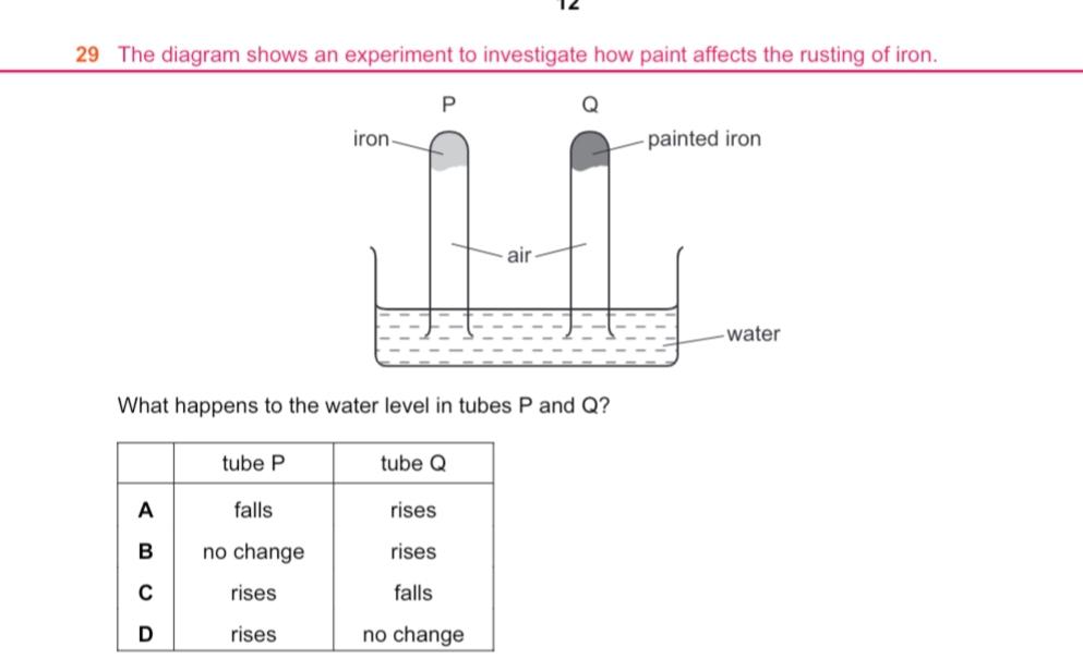 What is the answer and can you explain it r/igcse