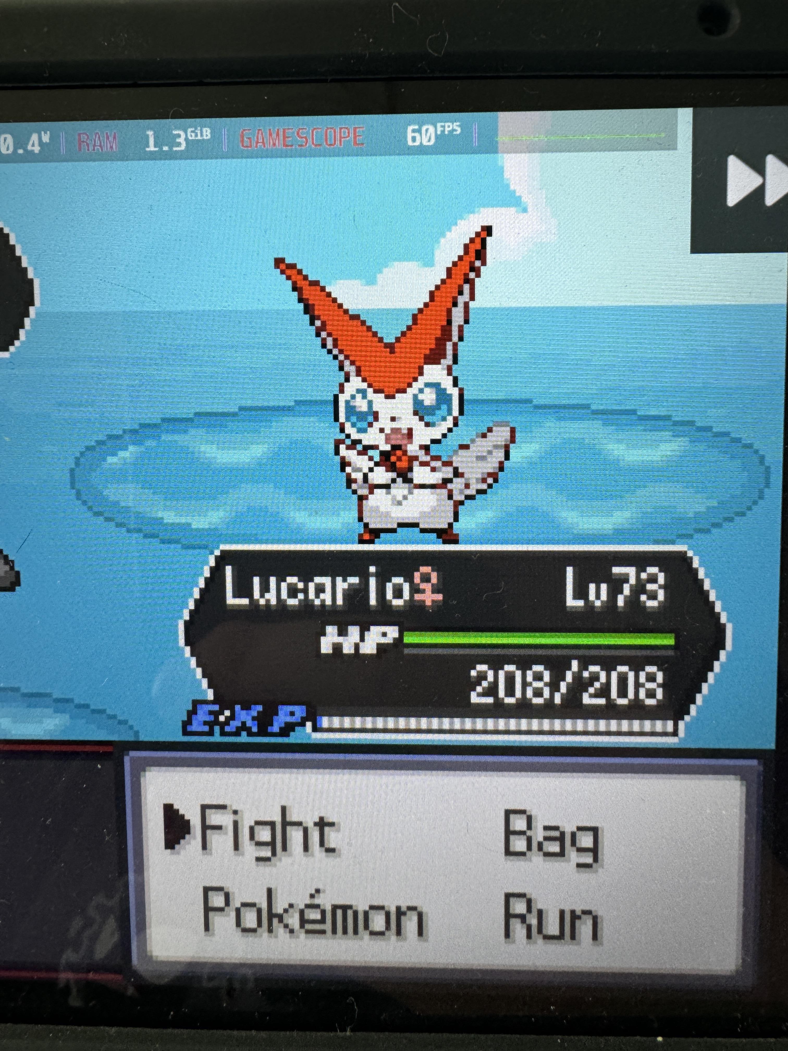 shiny victini first encounter r/pokemonradicalred